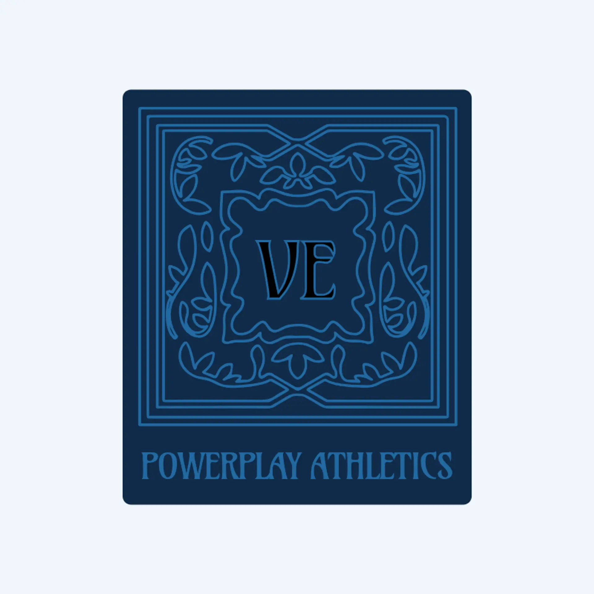 PowerPlay Athletics logo for sports