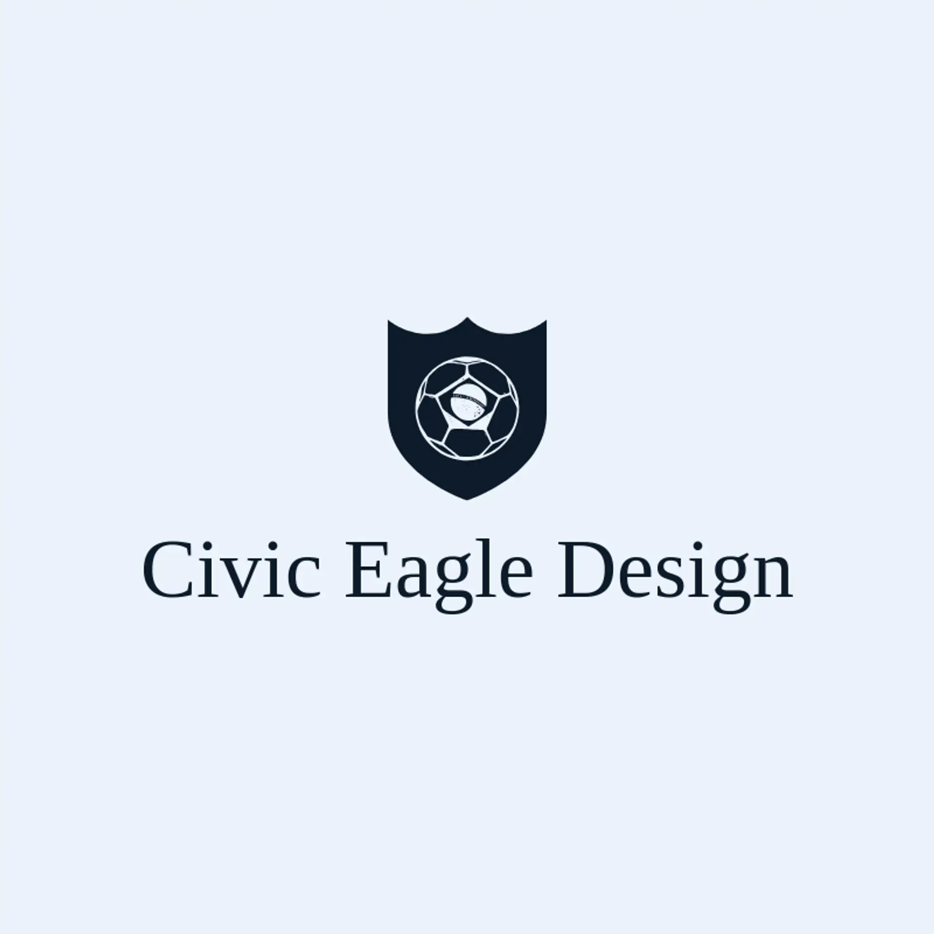 Civic Eagle Design logo for national