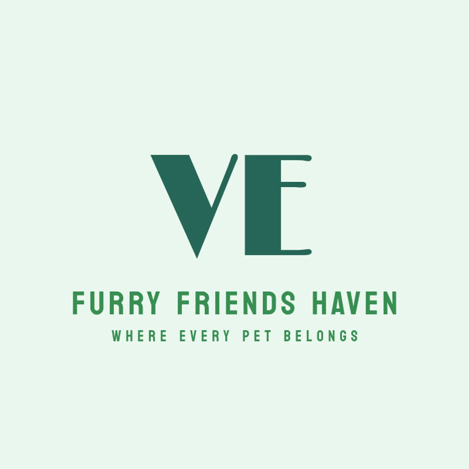 Furry Friends Haven logo for pet store