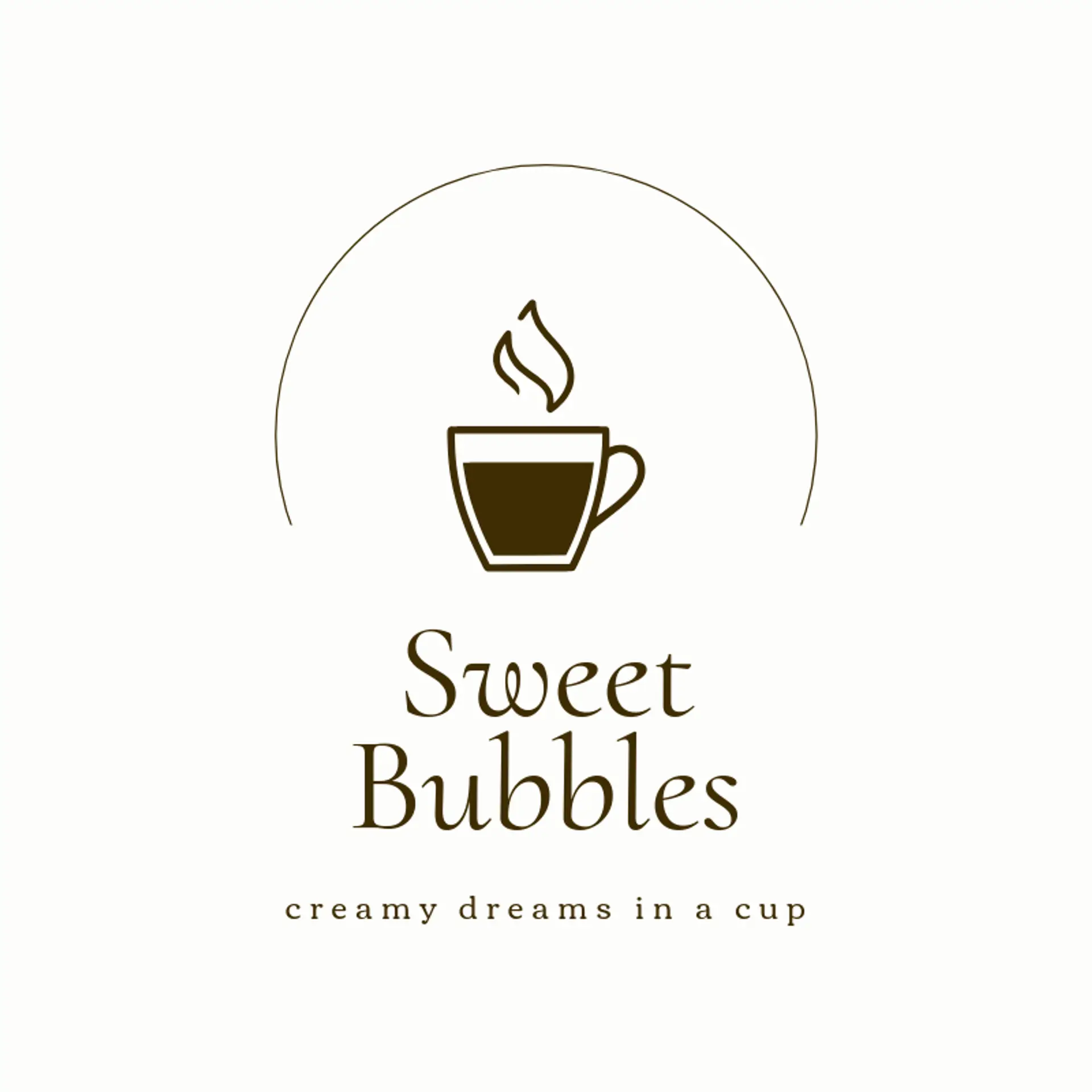 Sweet Bubbles logo for milk tea