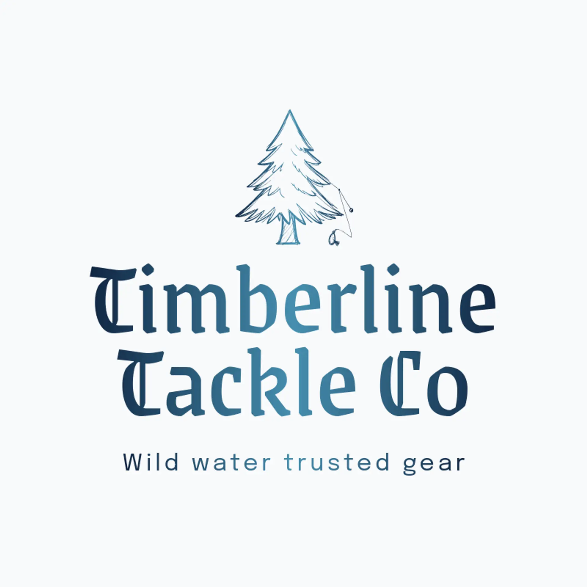 Timberline Tackle Co logo for fishing