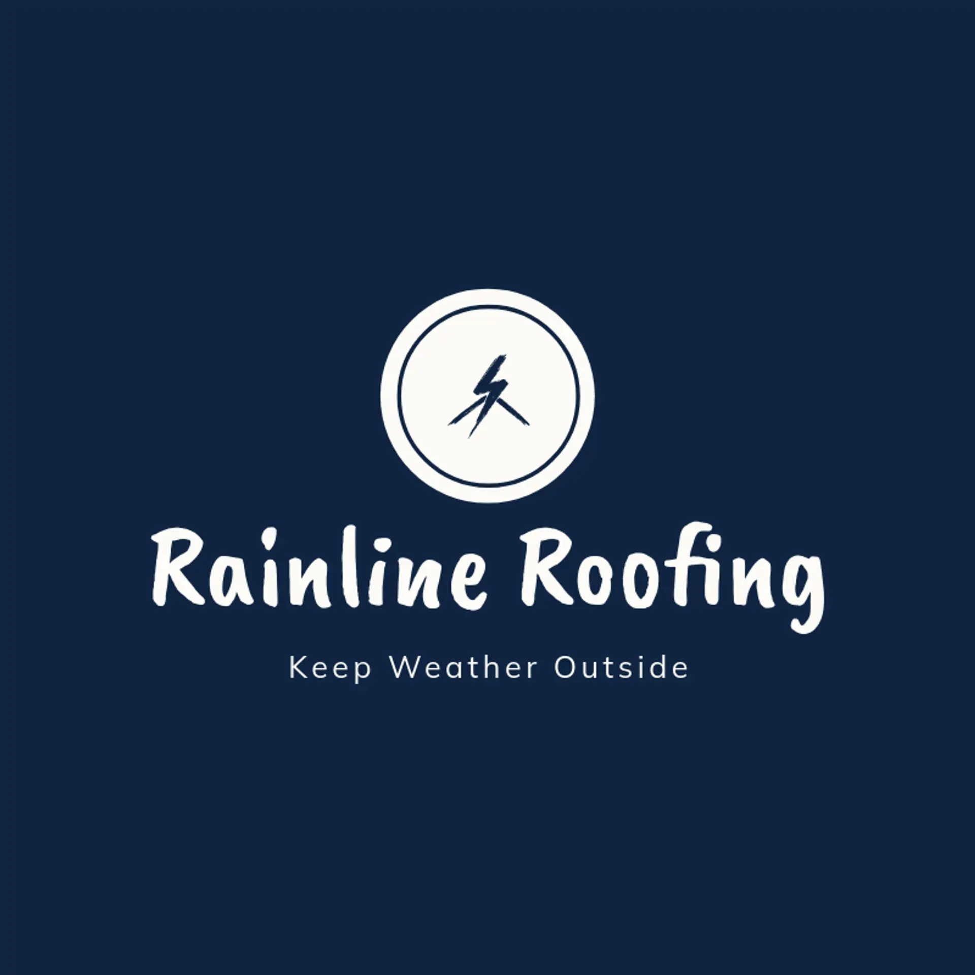 Rainline Roofing logo for roofing