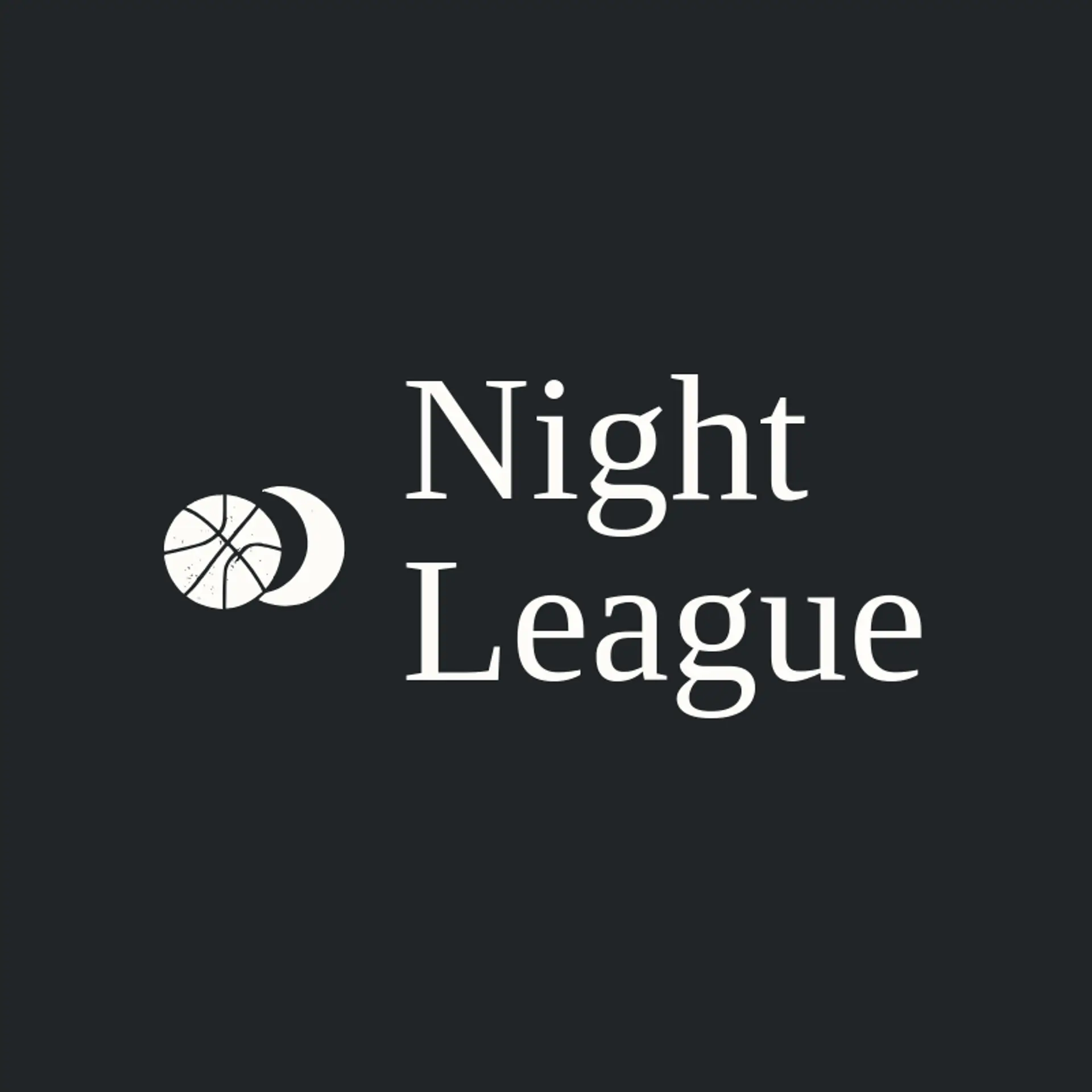 Night League logo for basketball team
