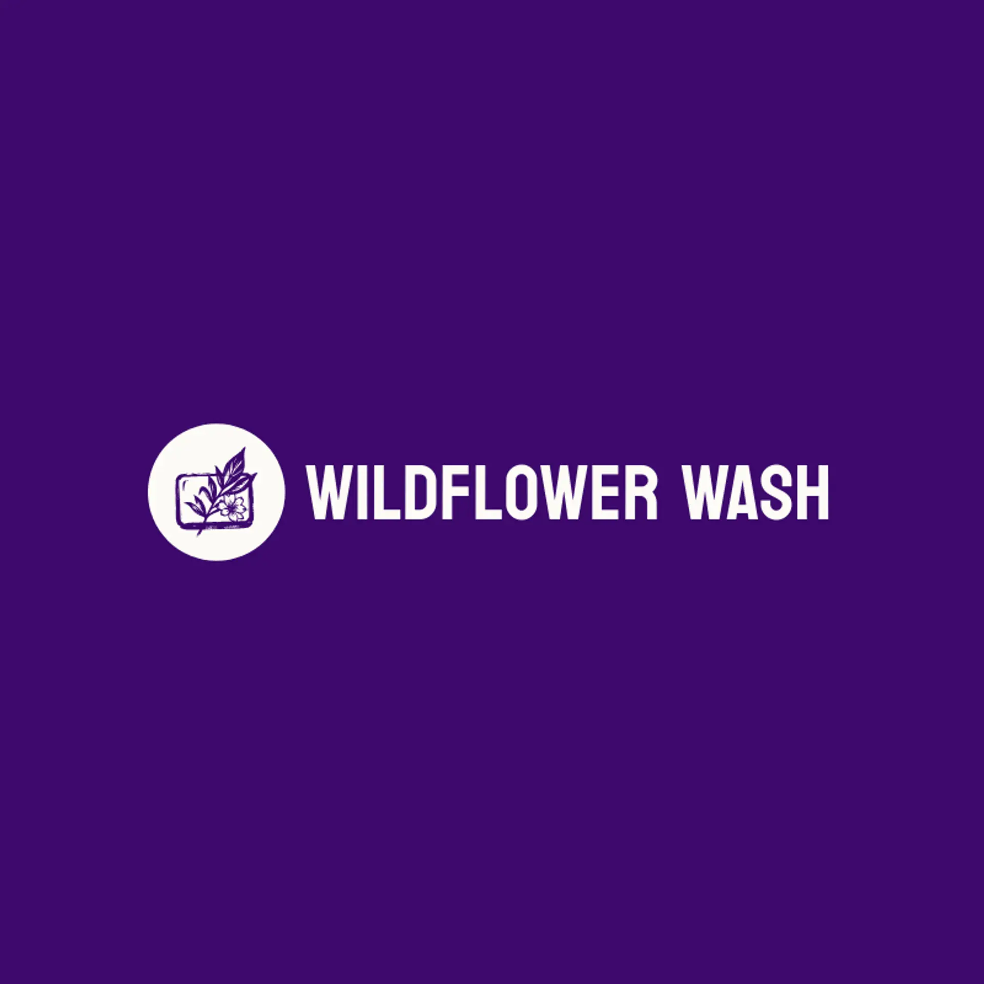 Wildflower Wash logo for soap