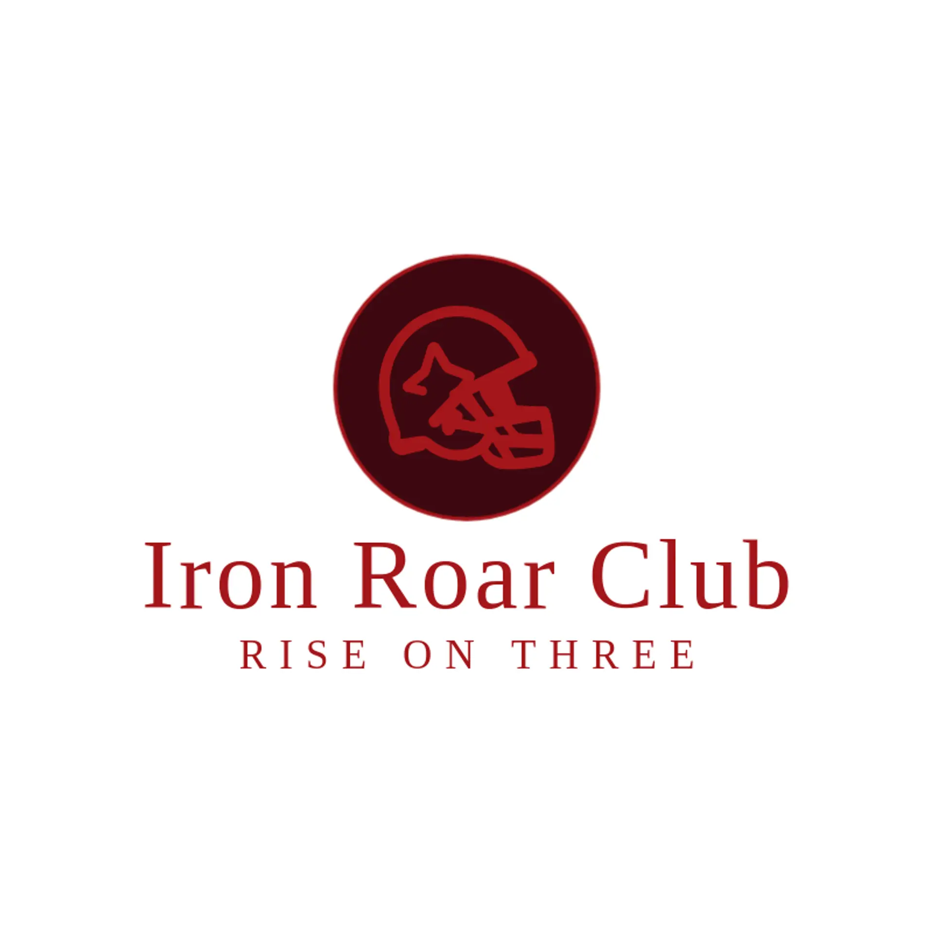 Iron Roar Club logo for american football