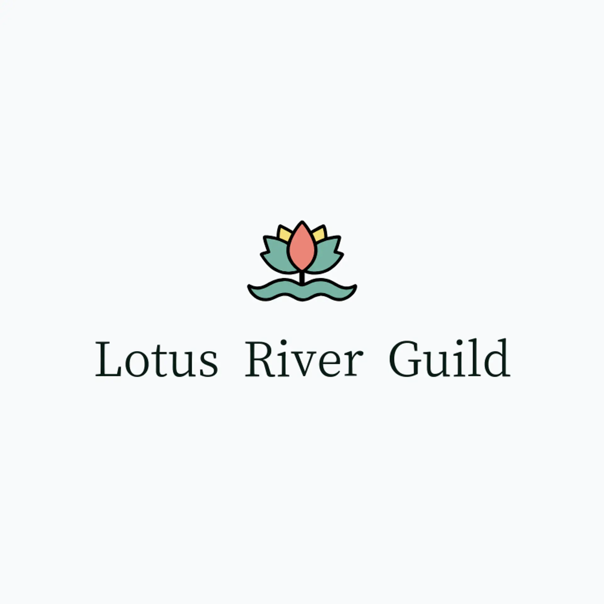 Lotus River Guild logo for hindu