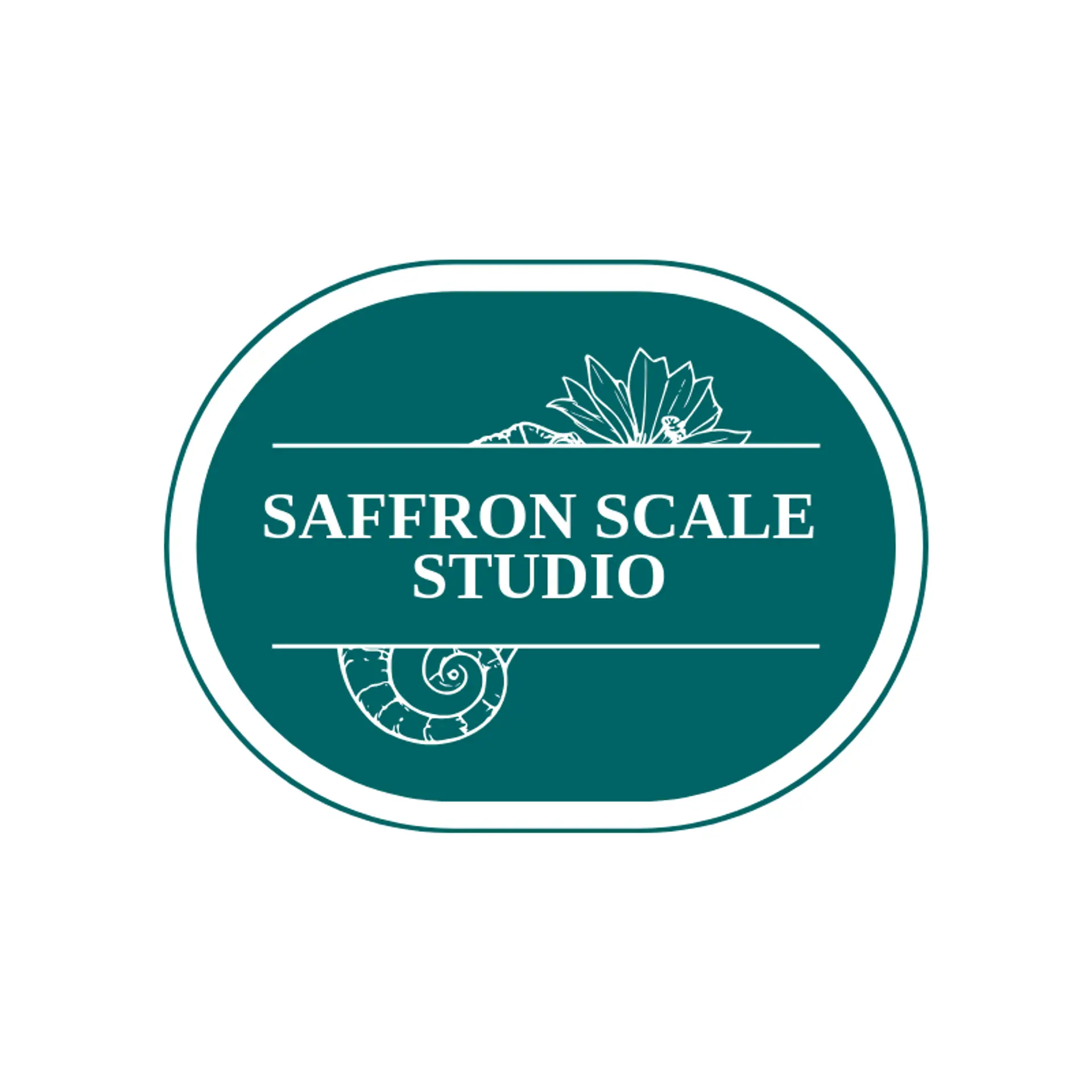 Saffron Scale Studio logo for chameleon