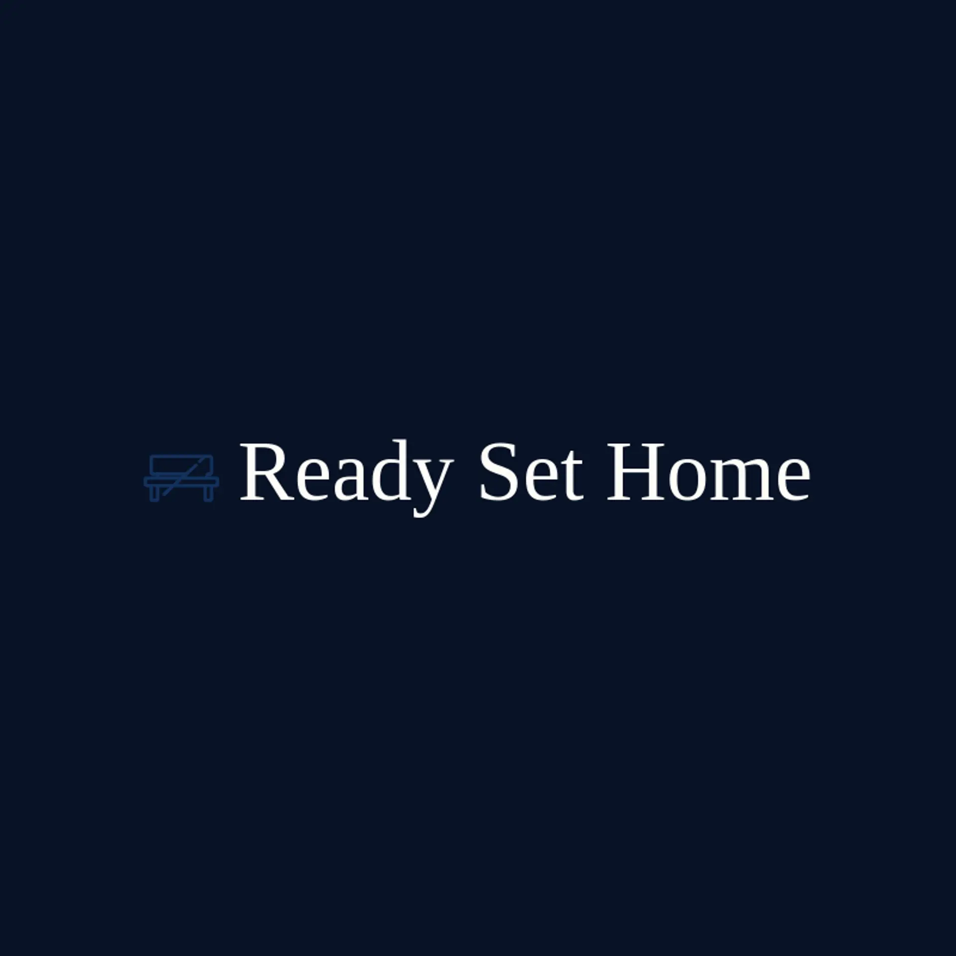 Ready Set Home logo for home staging