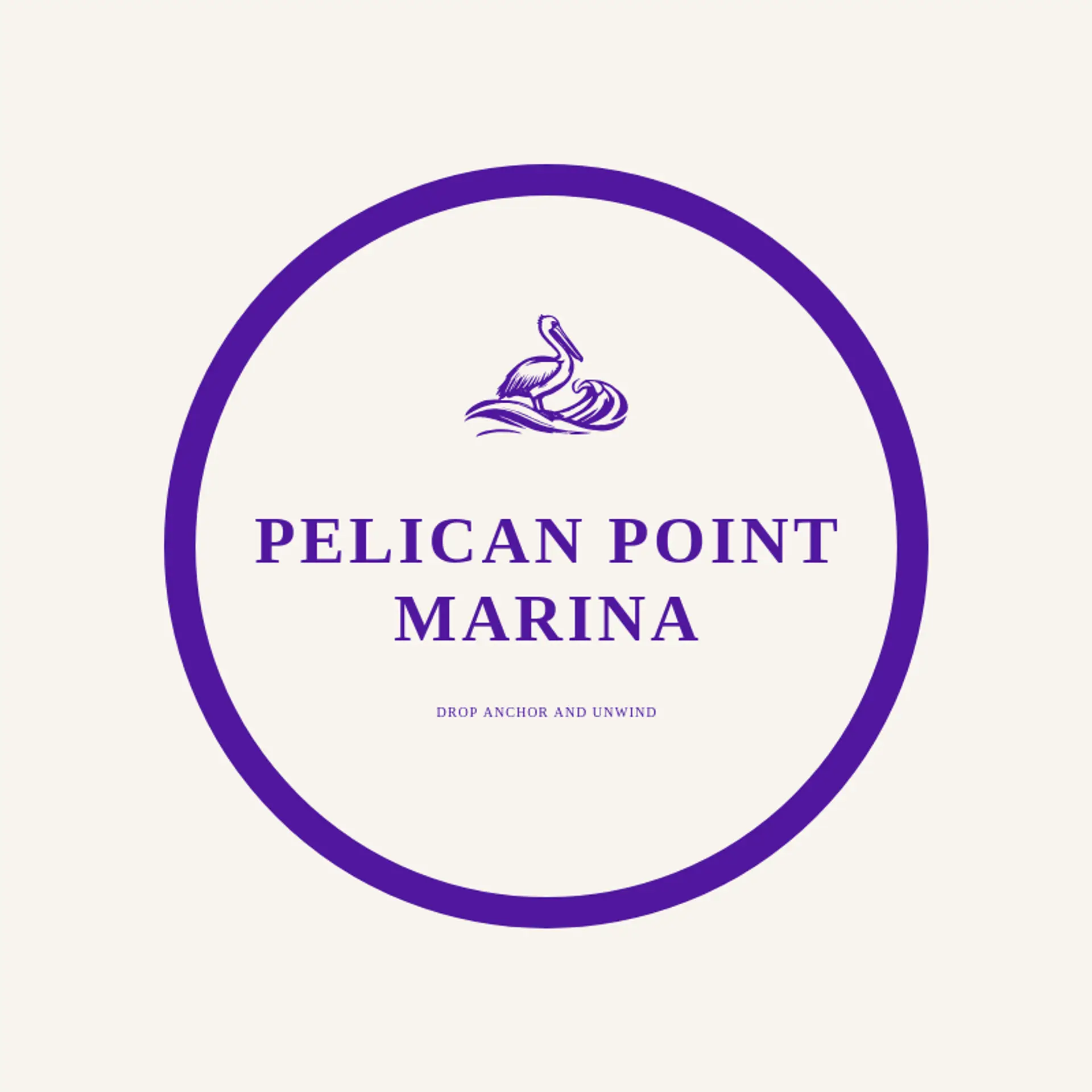 Pelican Point Marina logo for nautical