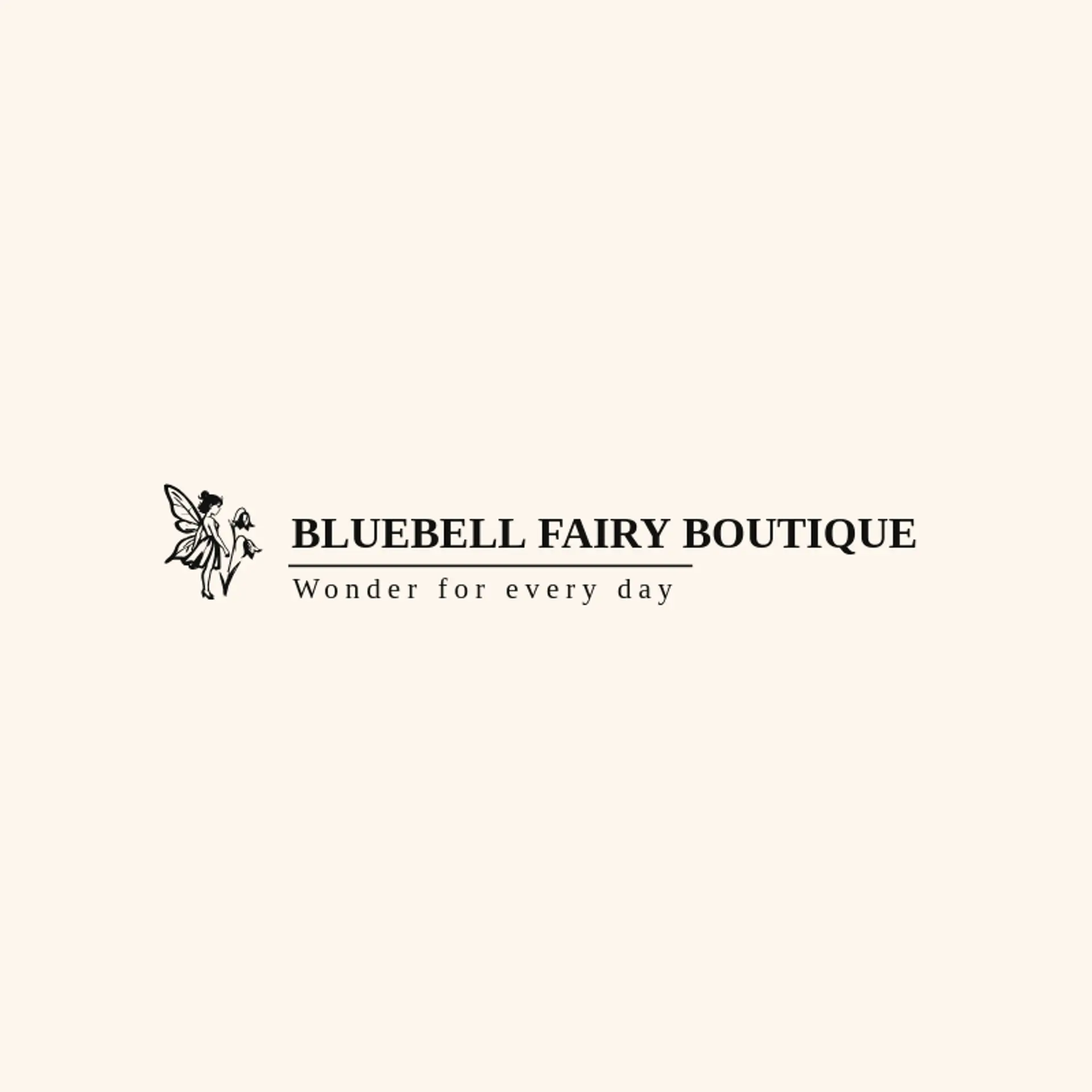 Bluebell Fairy Boutique logo for fairy
