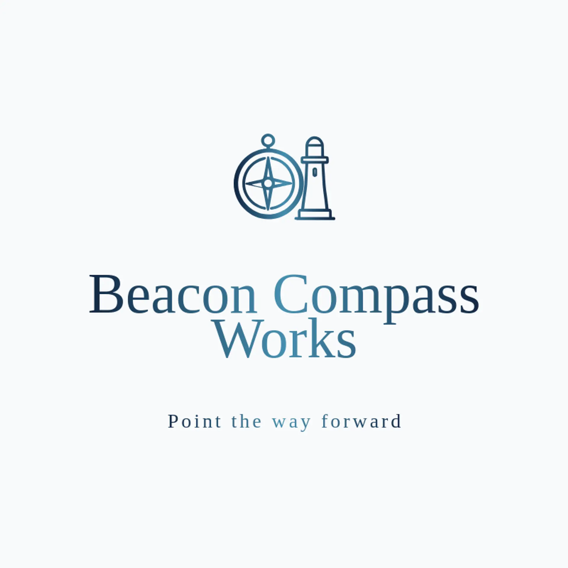 Beacon Compass Works logo for seal