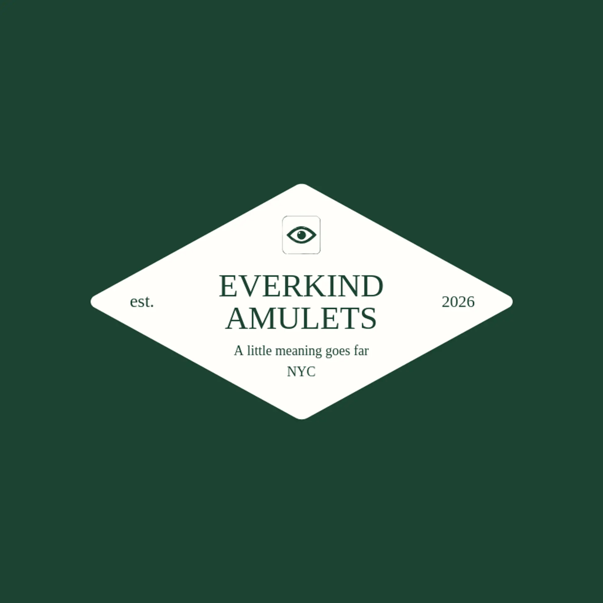 Everkind Amulets logo for evil eye