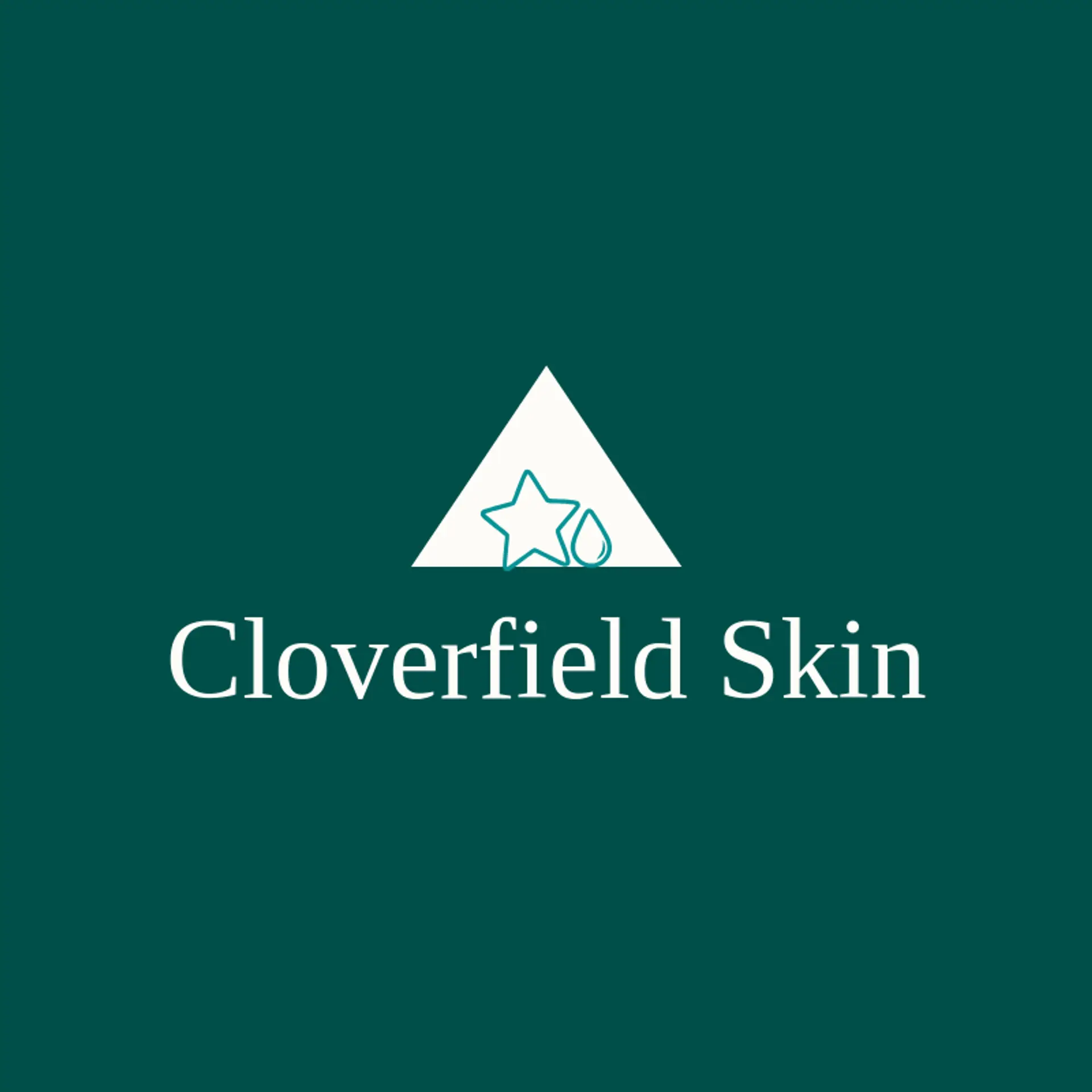 Cloverfield Skin logo for skincare