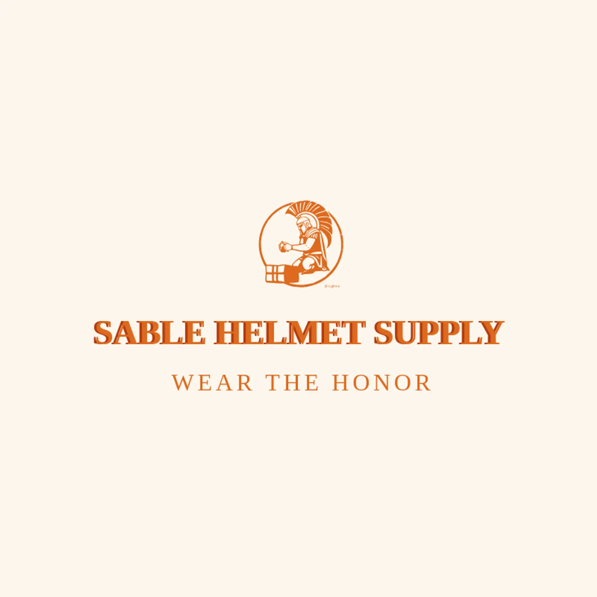 Sable Helmet Supply logo for trojan