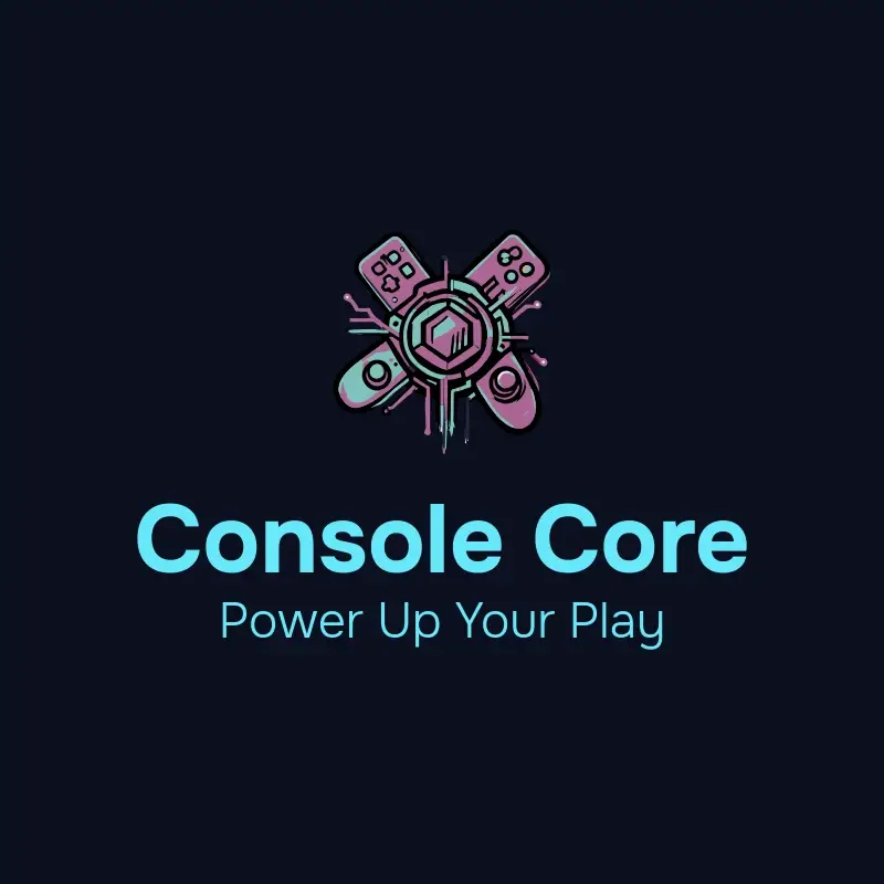 The Twitch name Console Core as a branded logo with a color icon