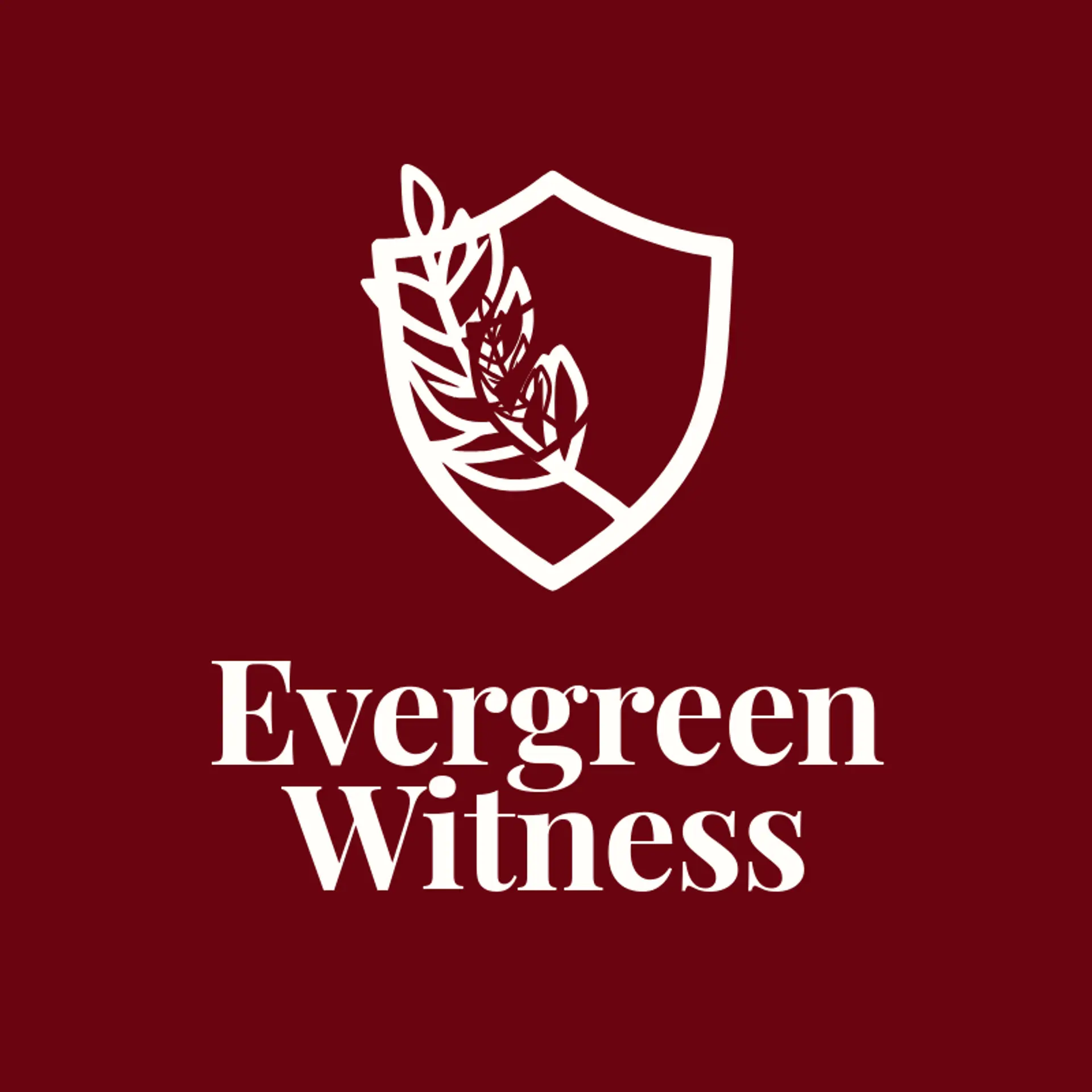 Evergreen Witness logo for notary