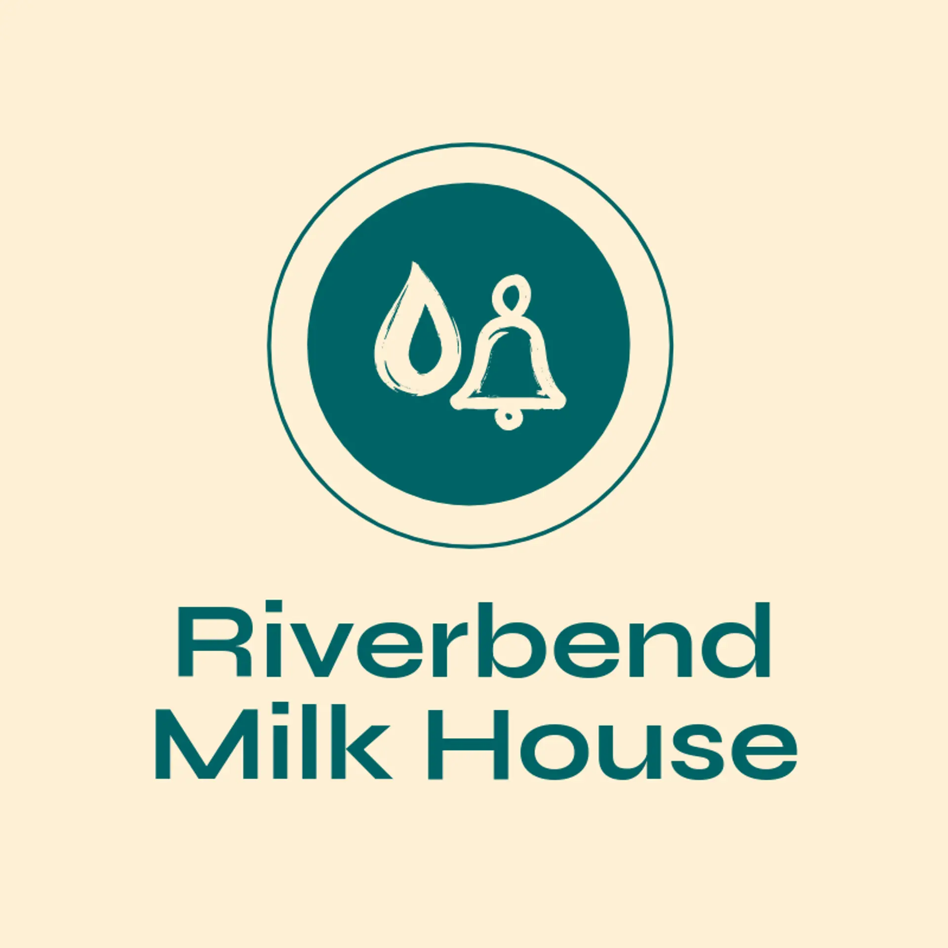 Riverbend Milk House logo for dairy farm