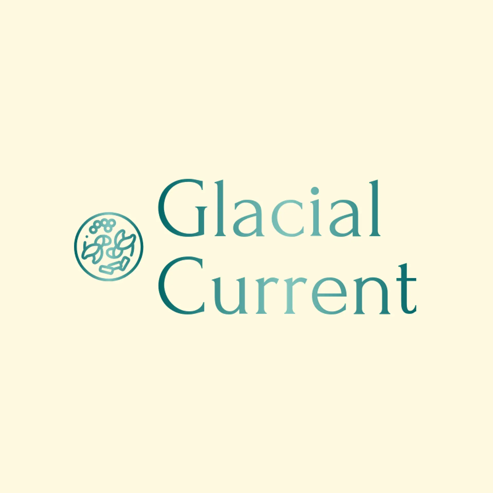 Glacial Current logo for alaska