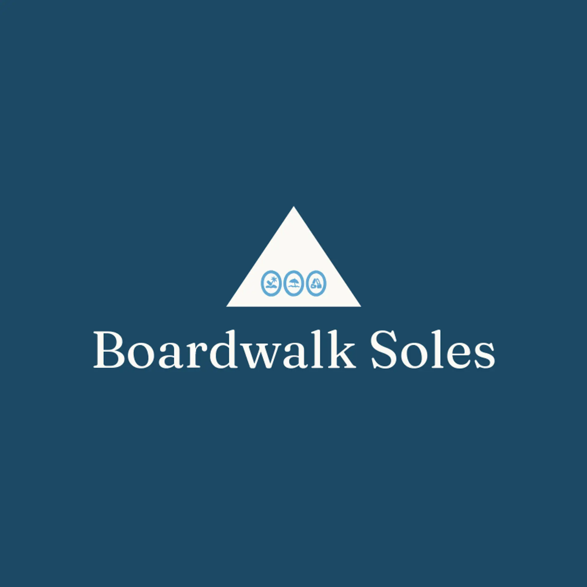 Boardwalk Soles logo for sandals