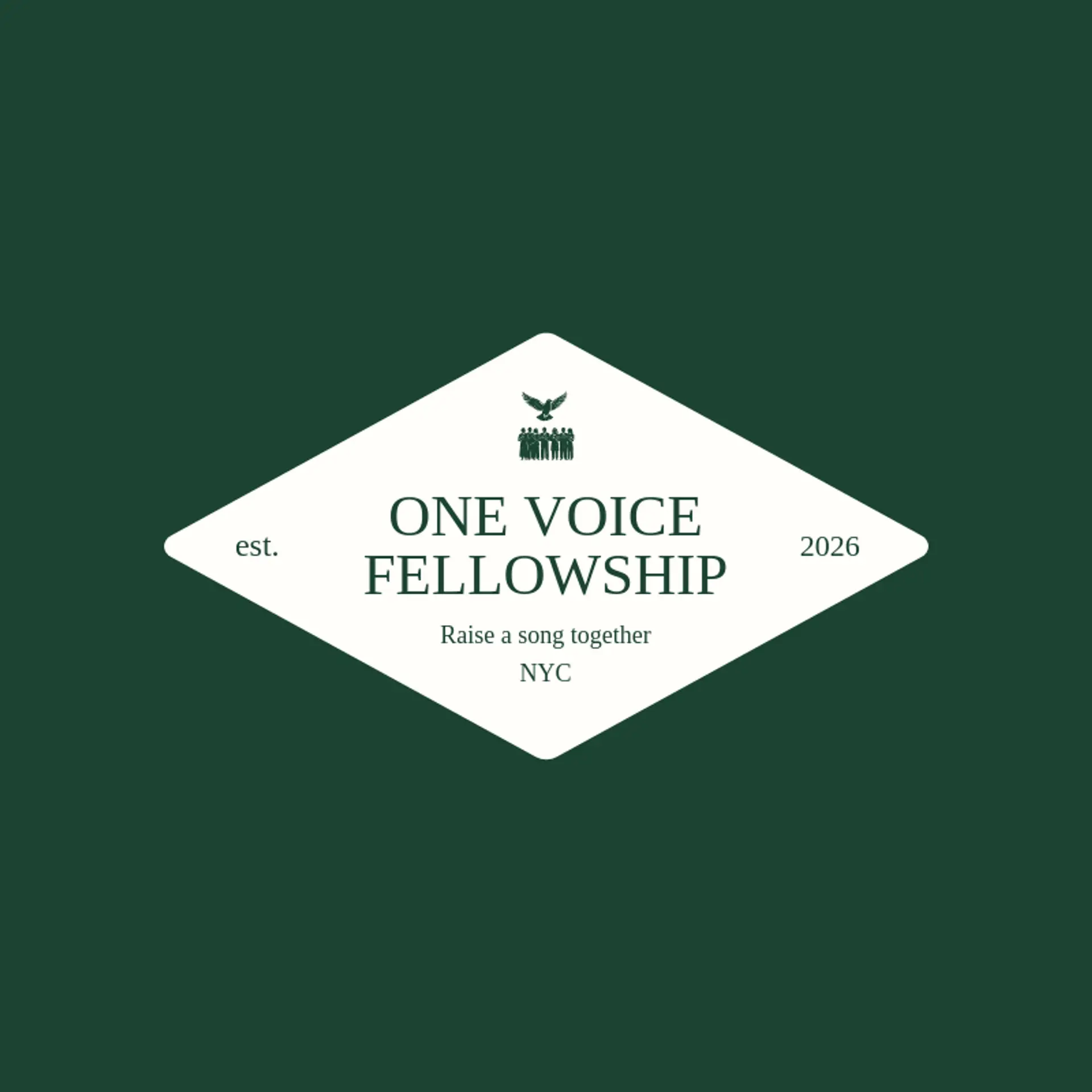 One Voice Fellowship logo for worship