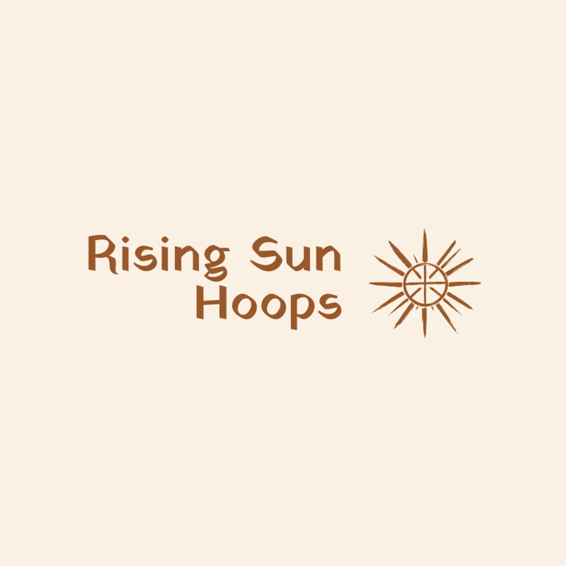 Rising Sun Hoops logo for basketball