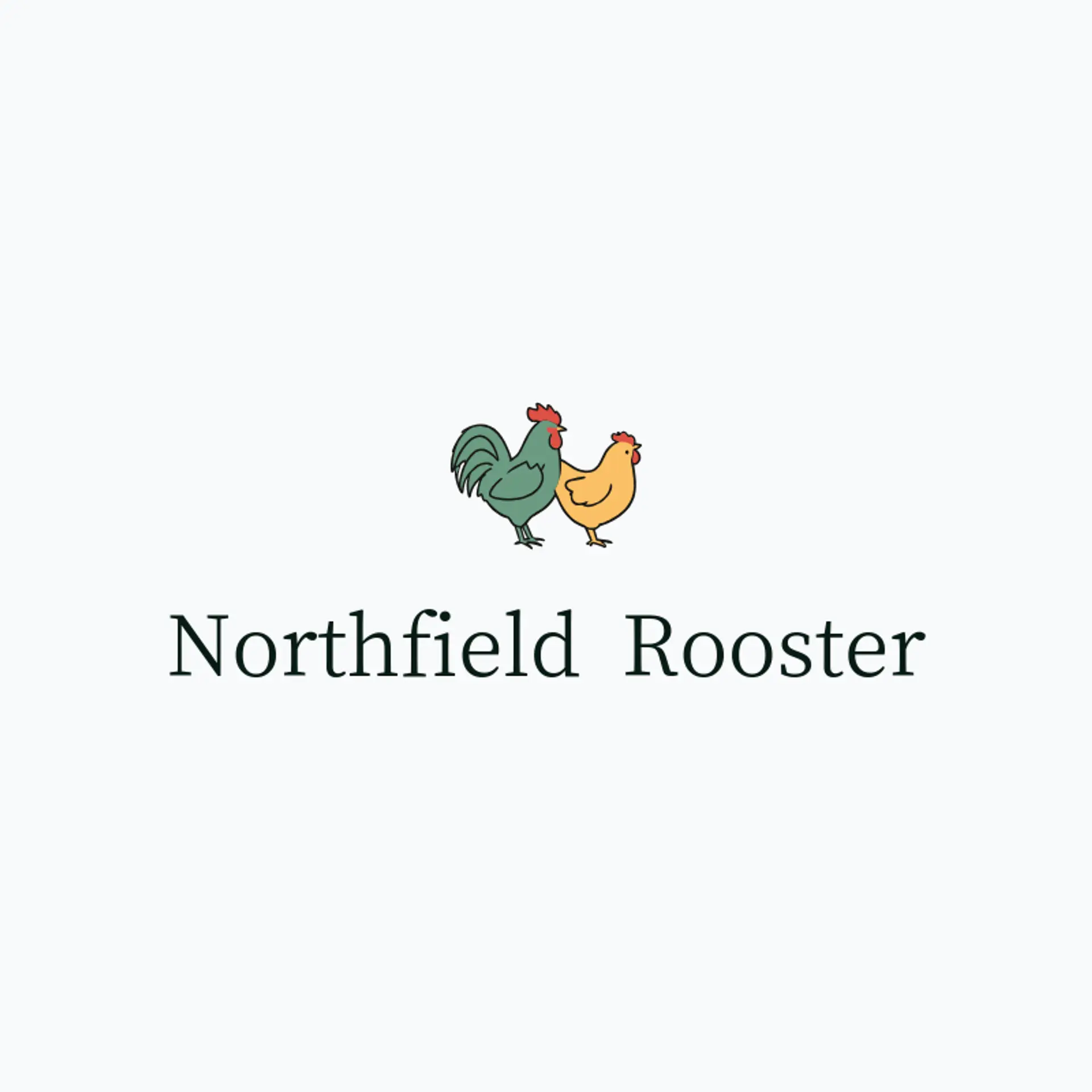 Northfield Rooster logo for chicken
