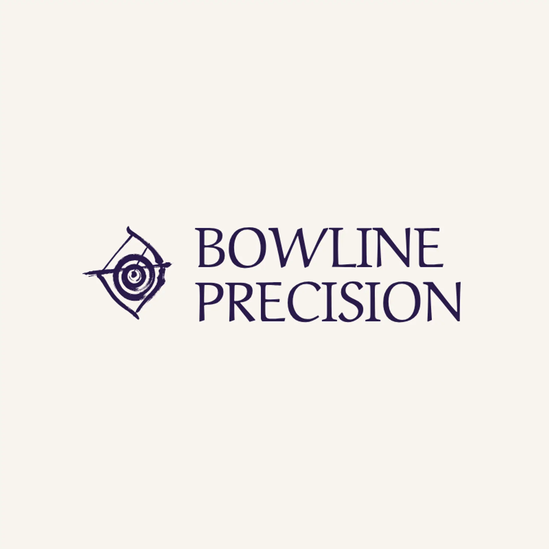 Bowline Precision logo for bullseye