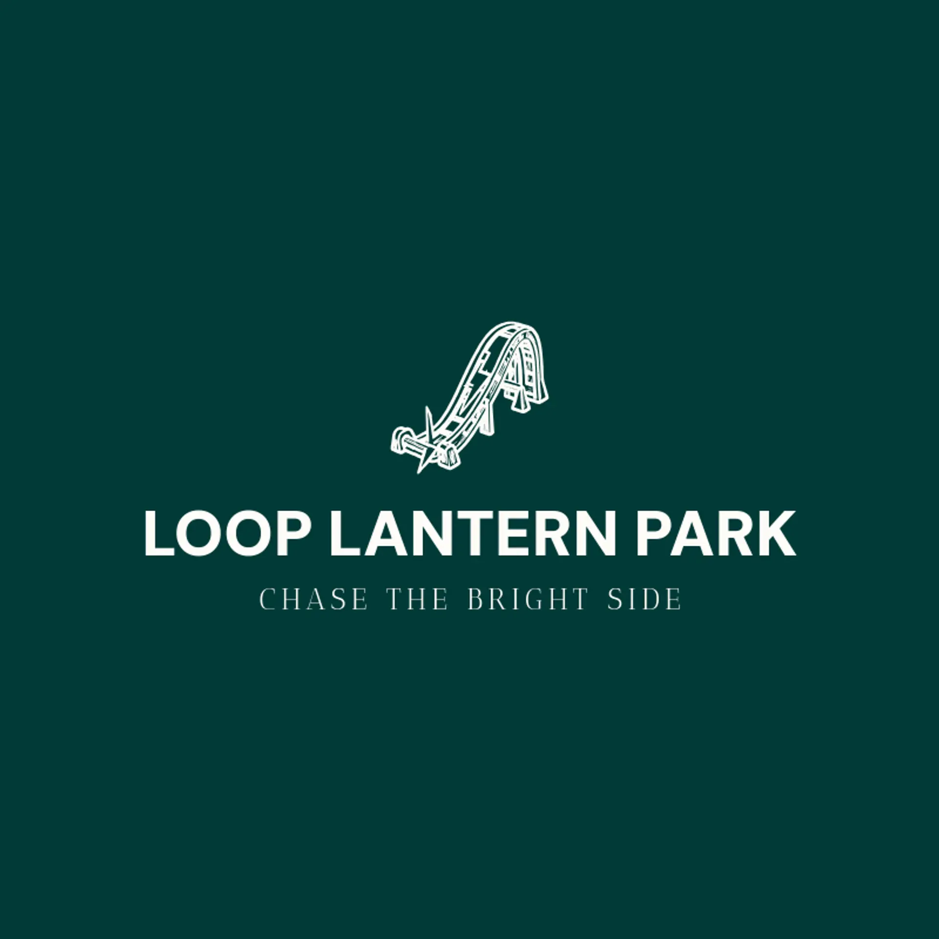 Loop Lantern Park logo for amusement park