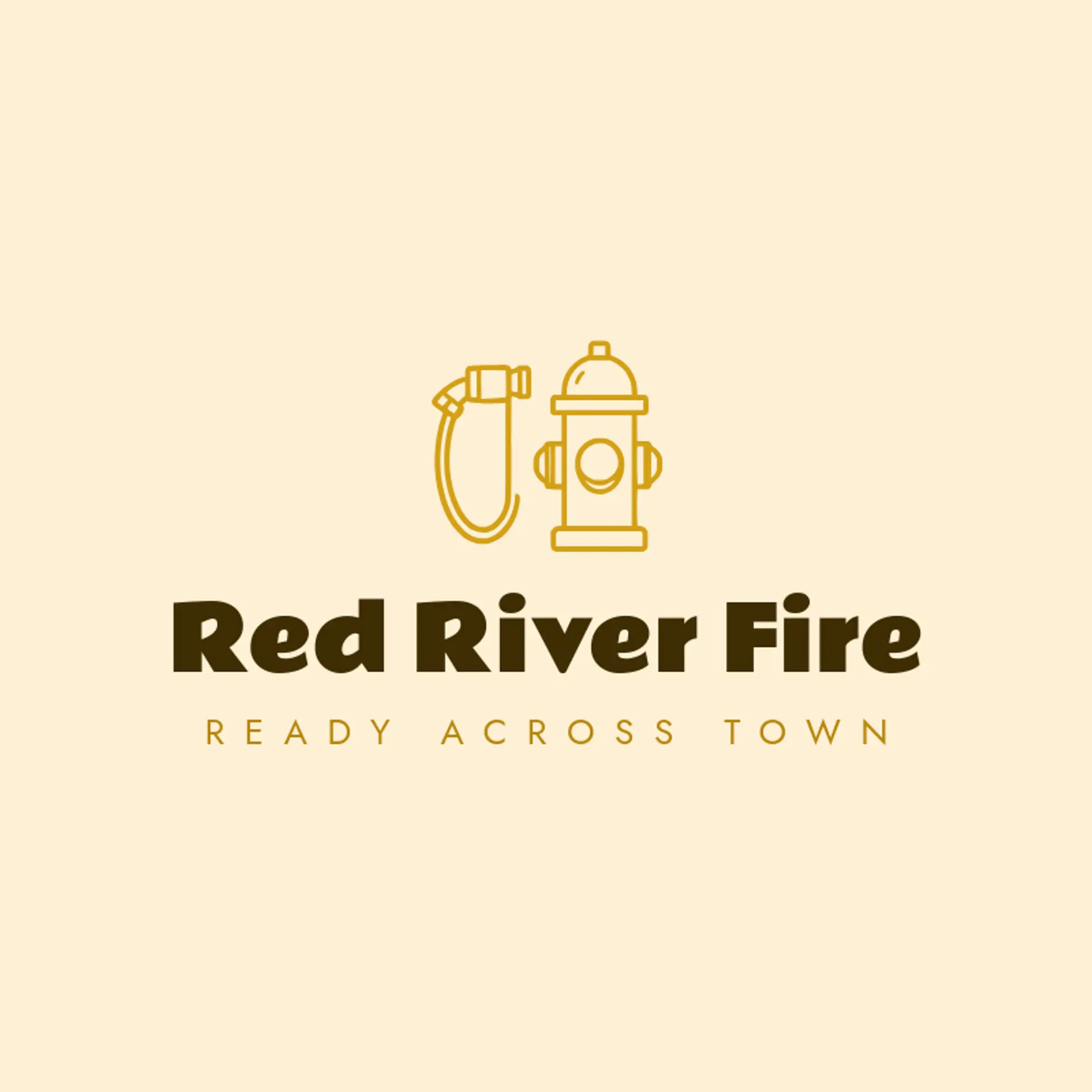 Red River Fire logo for fire department