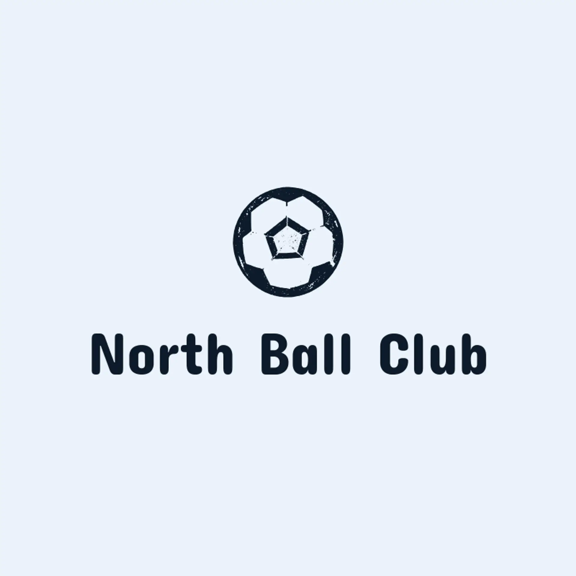 North Ball Club logo for soccer