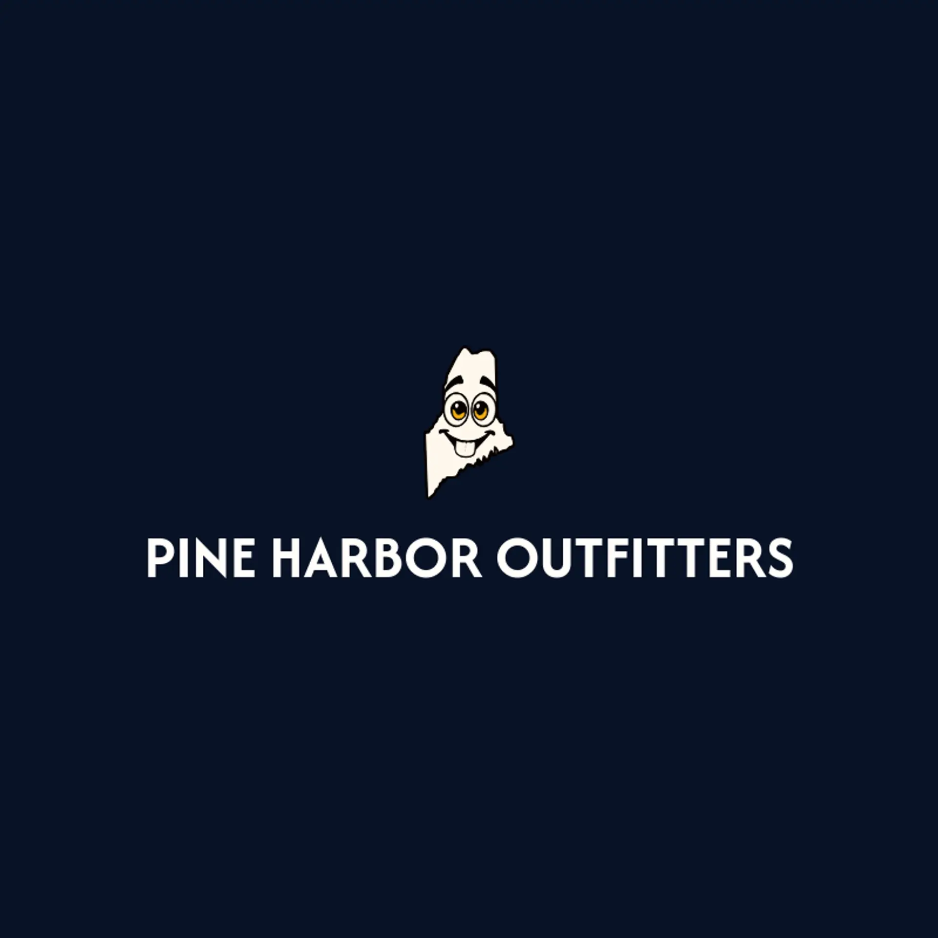 Pine Harbor Outfitters logo for maine