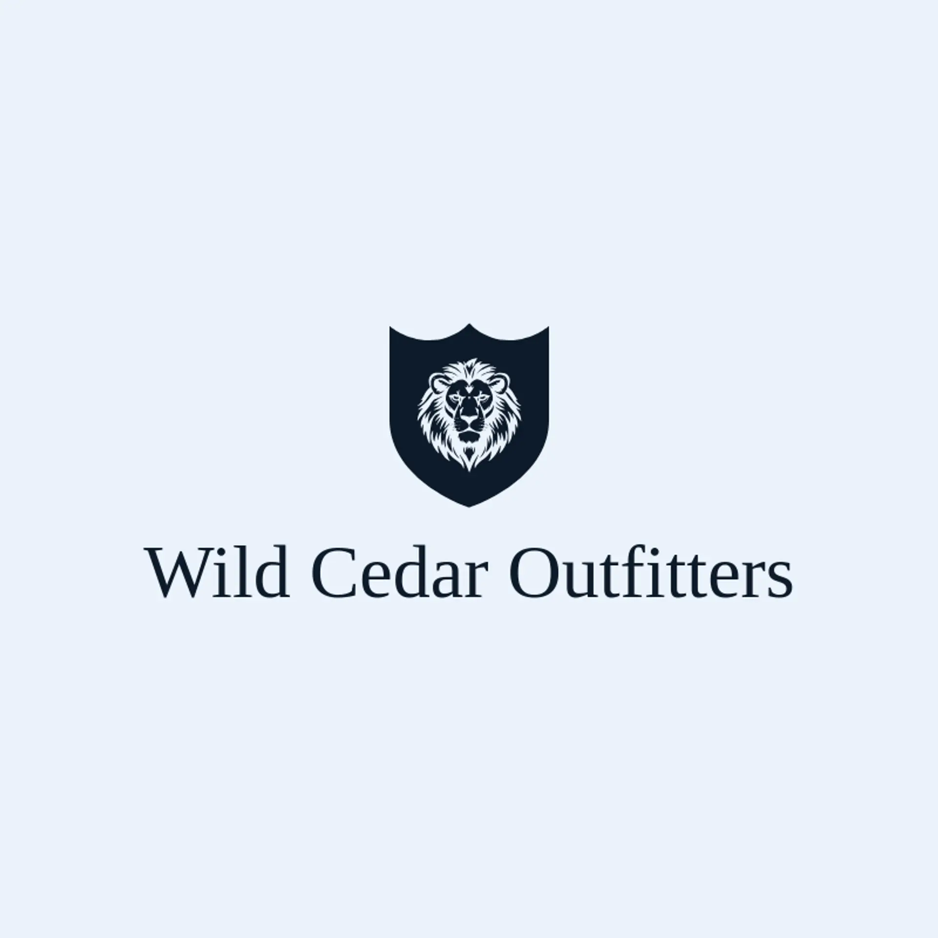 Wild Cedar Outfitters logo for wild