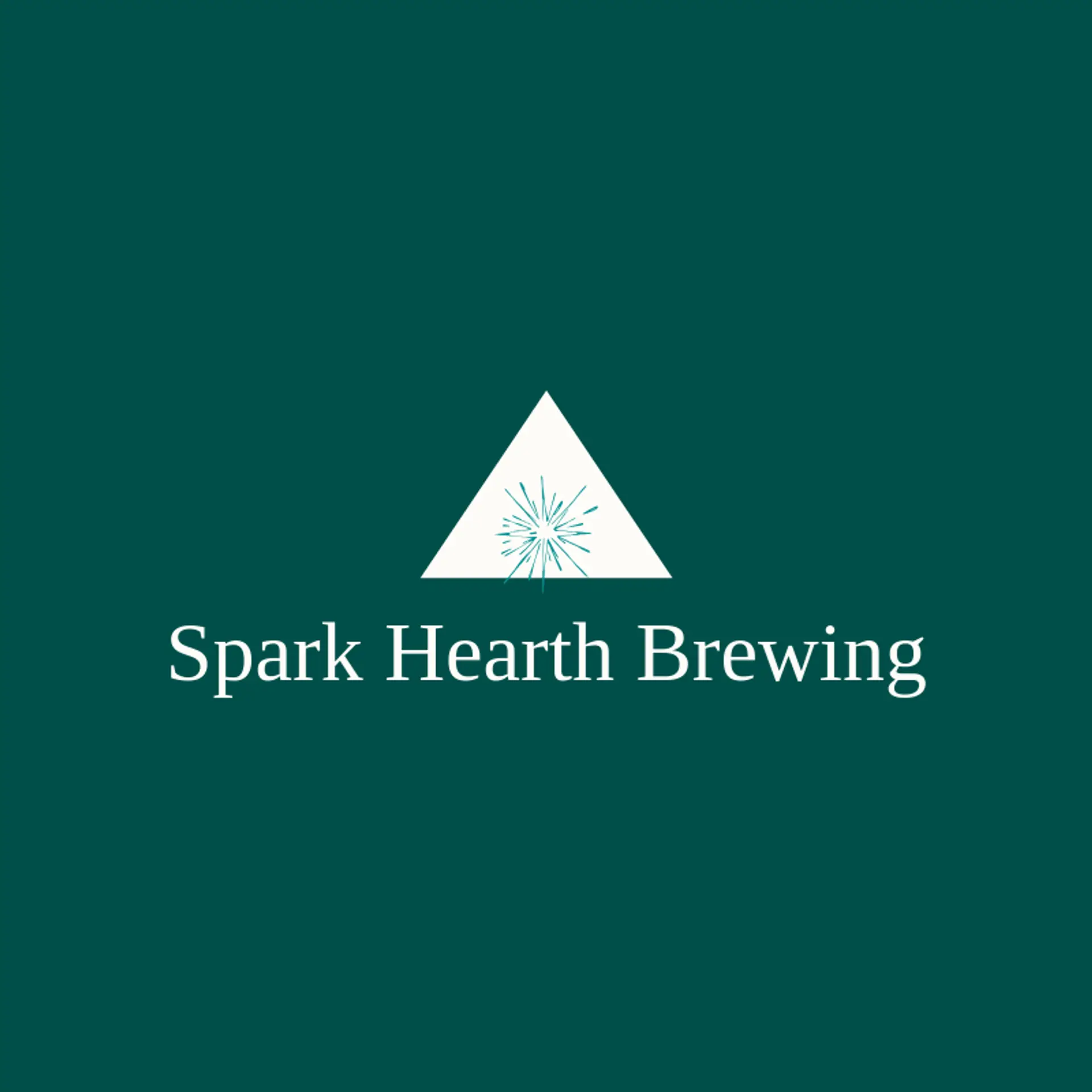 Spark Hearth Brewing logo for spark