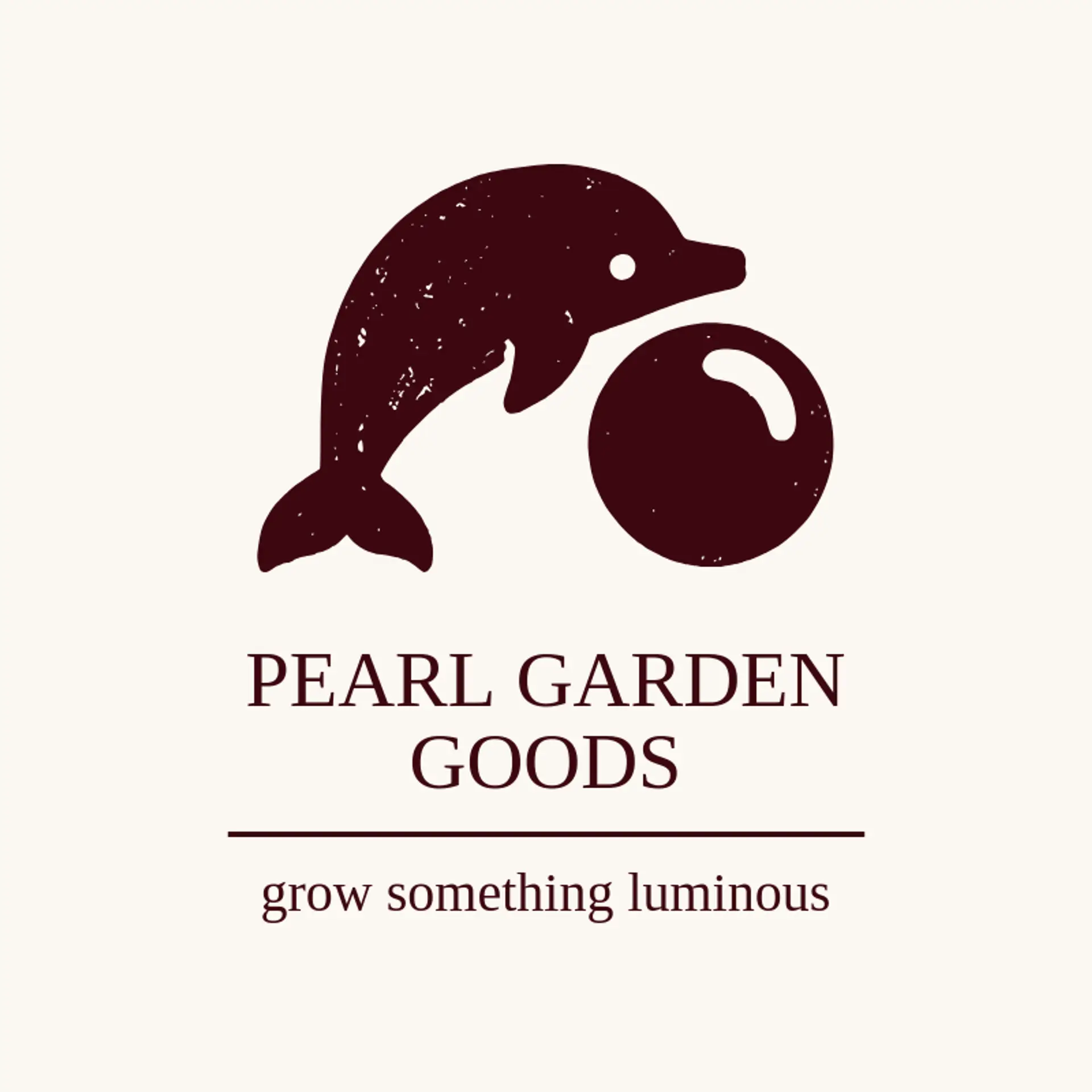Pearl Garden Goods logo for pearl