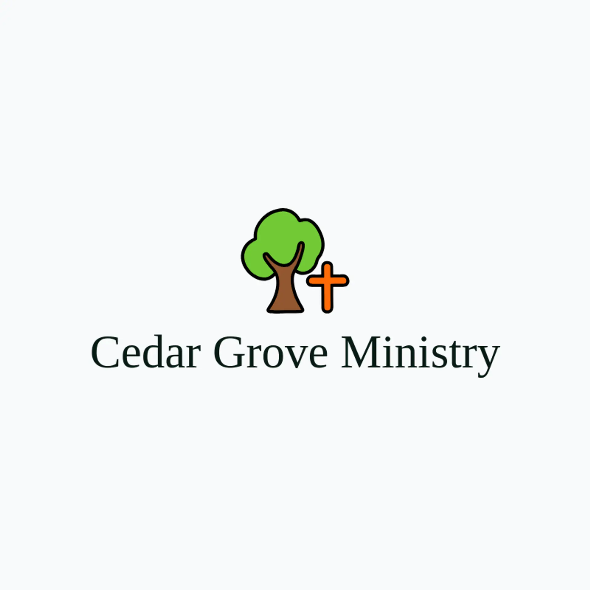 Cedar Grove Ministry logo for faith
