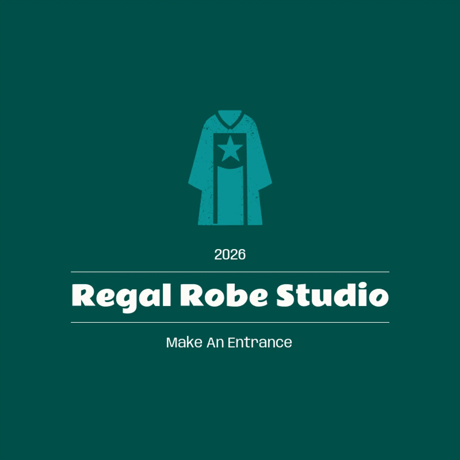 Regal Robe Studio logo for royal