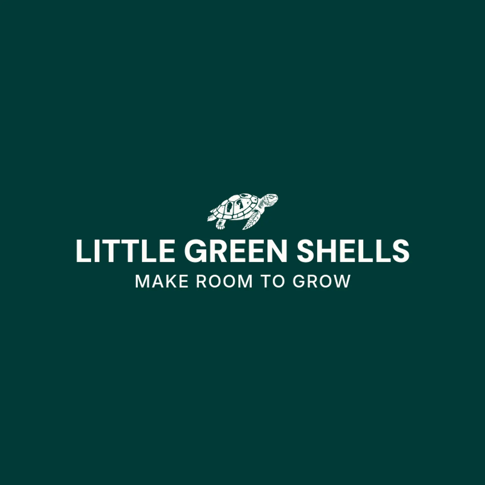 Little Green Shells logo for turtle
