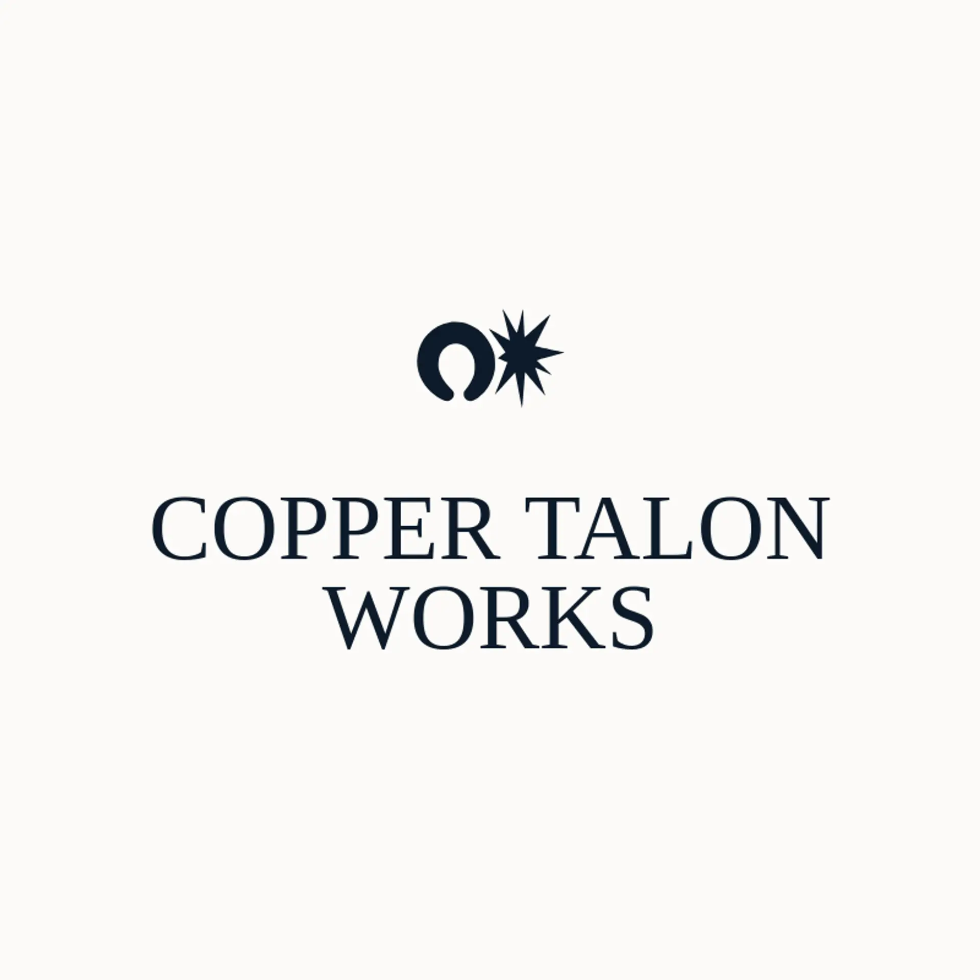 Copper Talon Works logo for claw