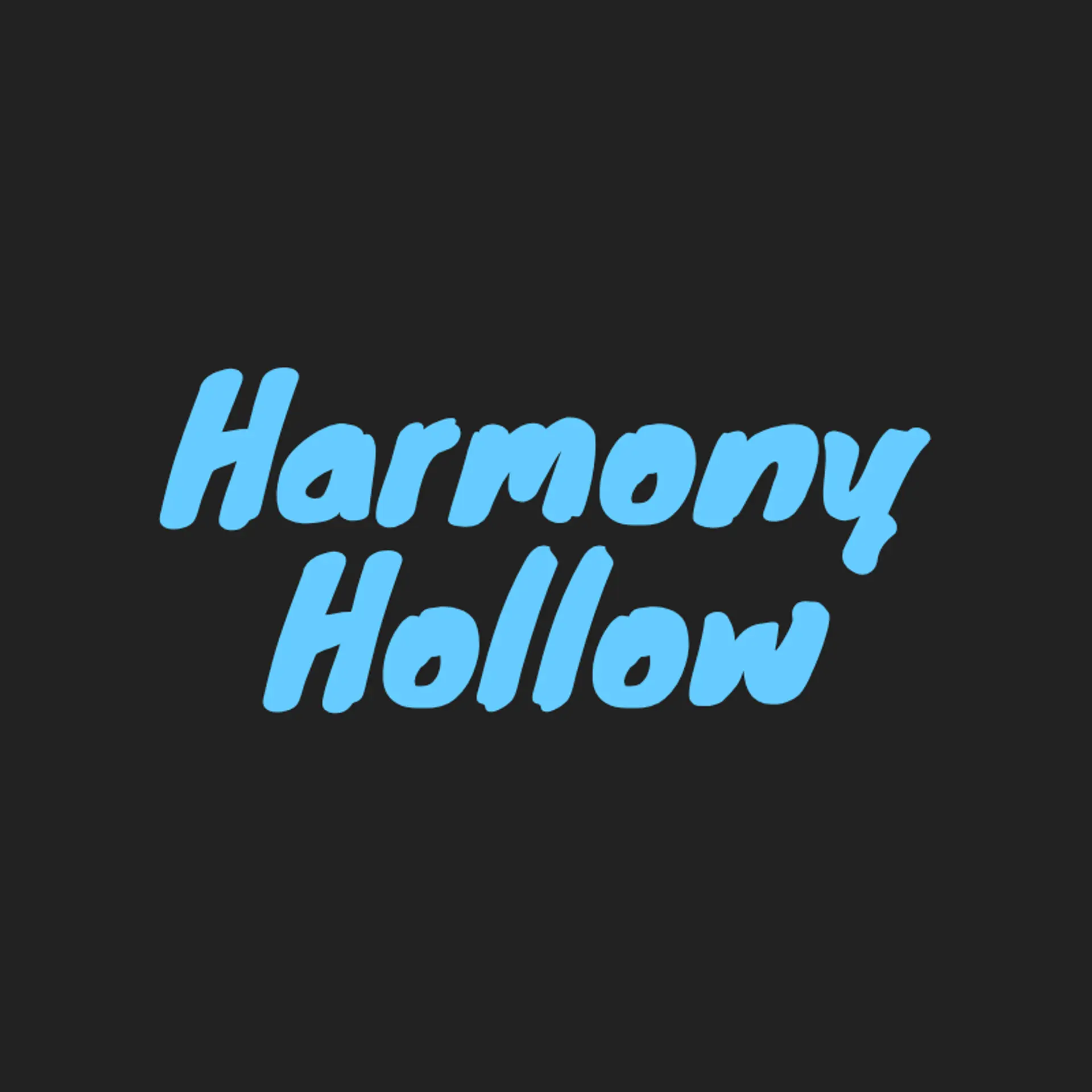 Harmony Hollow logo for cool music