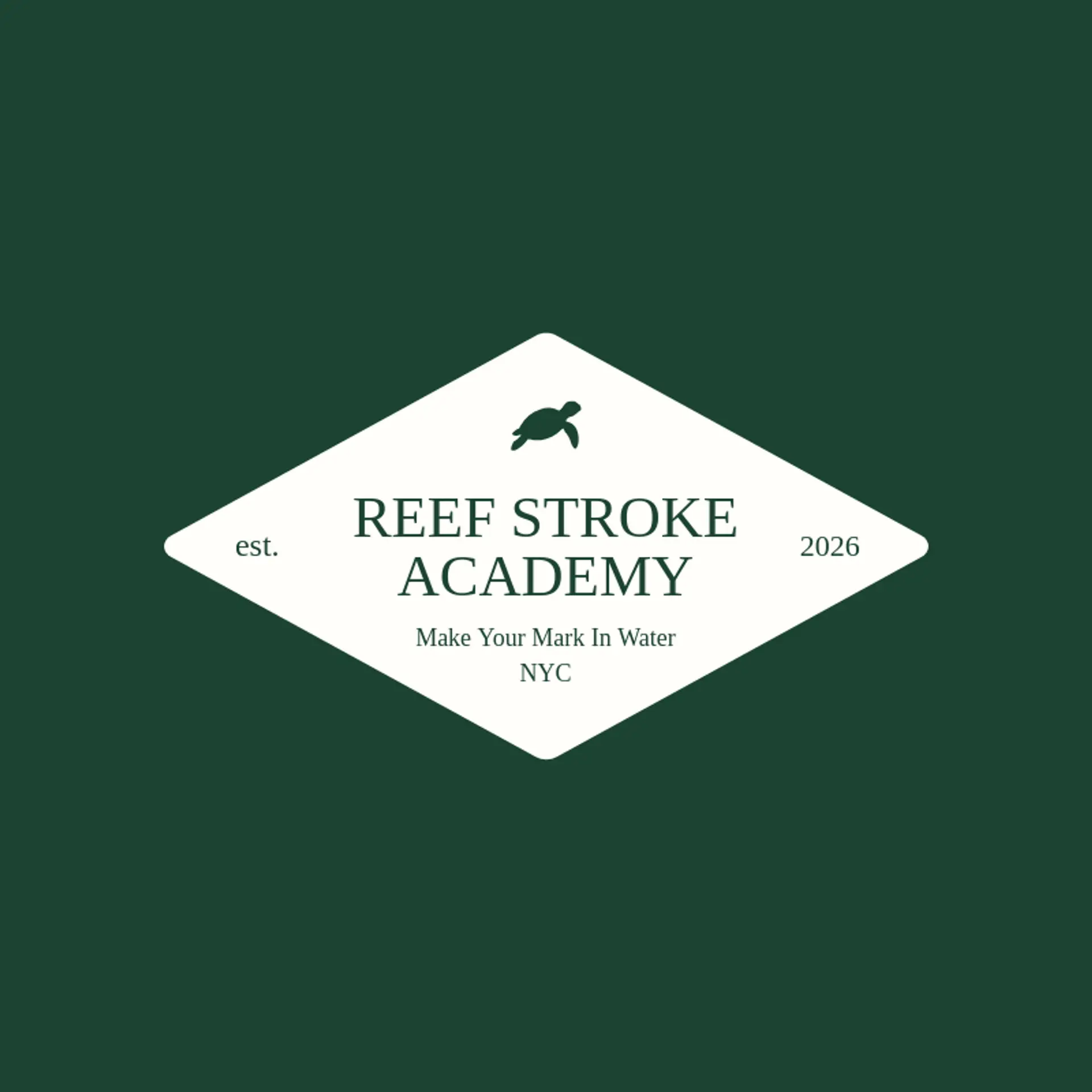 Reef Stroke Academy logo for swimming