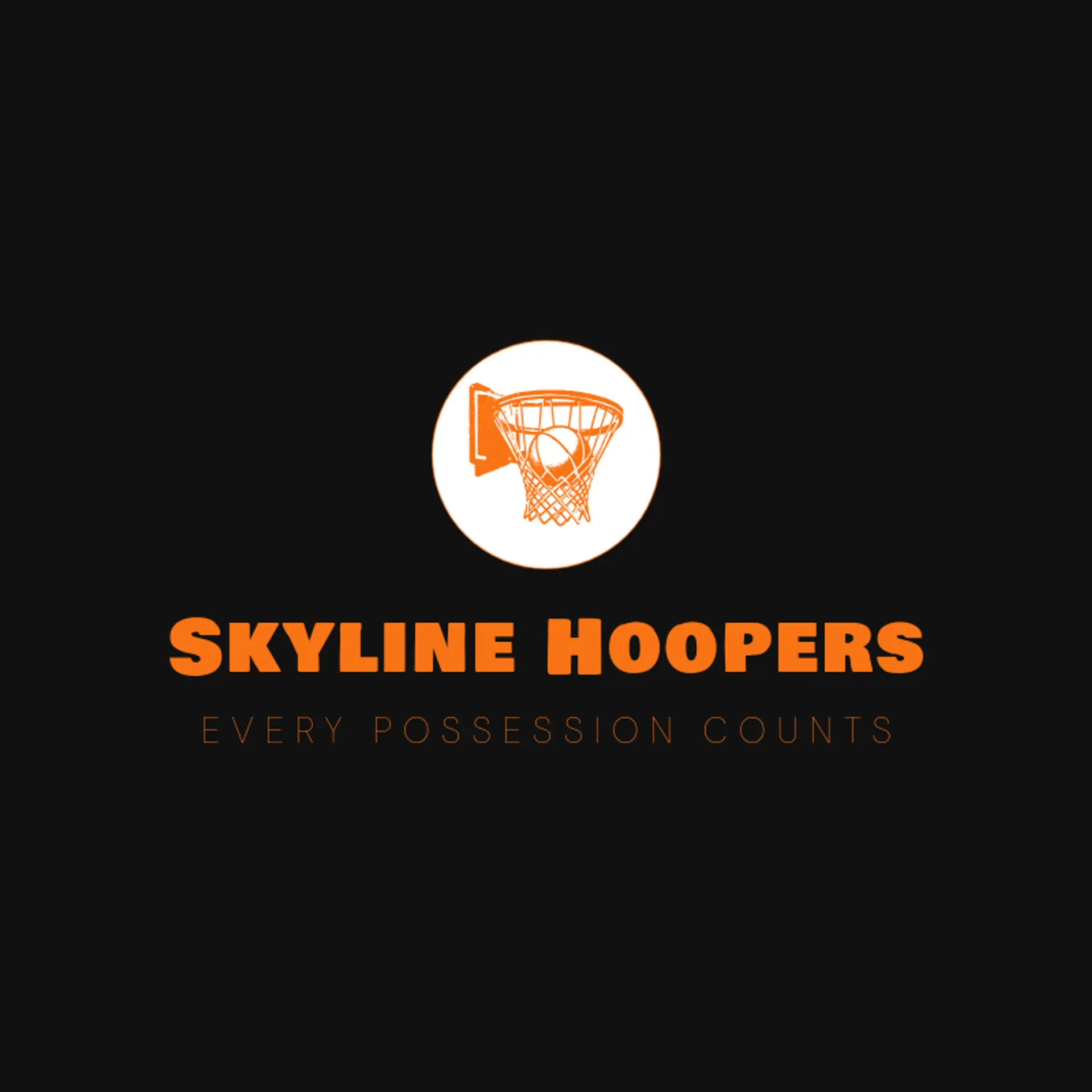 Skyline Hoopers logo for basketball