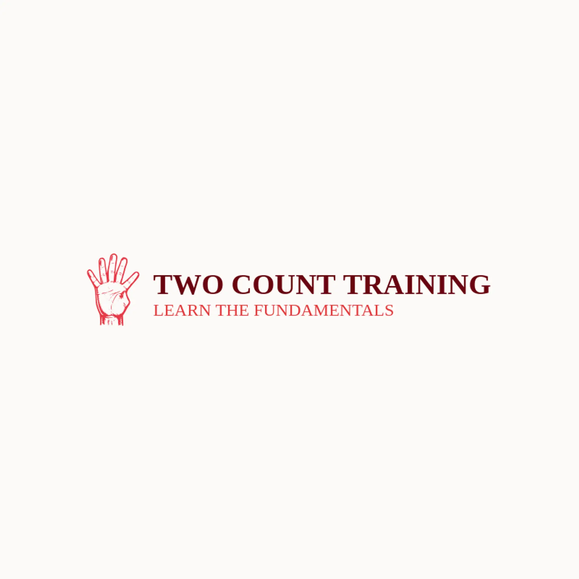 Two Count Training logo for pro wrestling