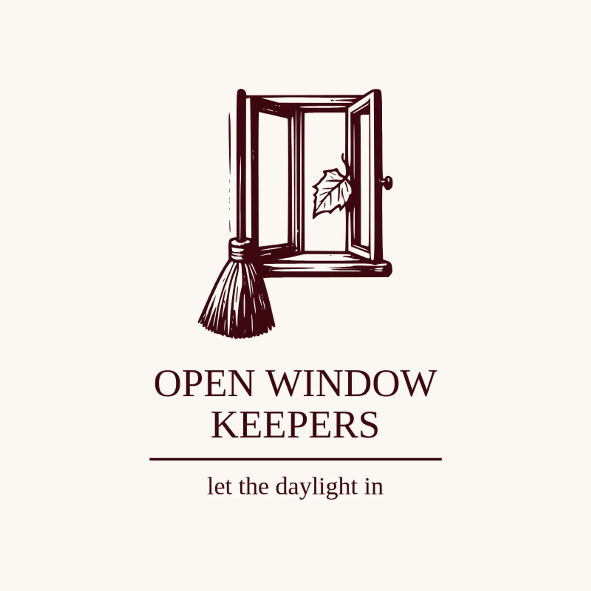 Open Window Keepers logo for housekeeping