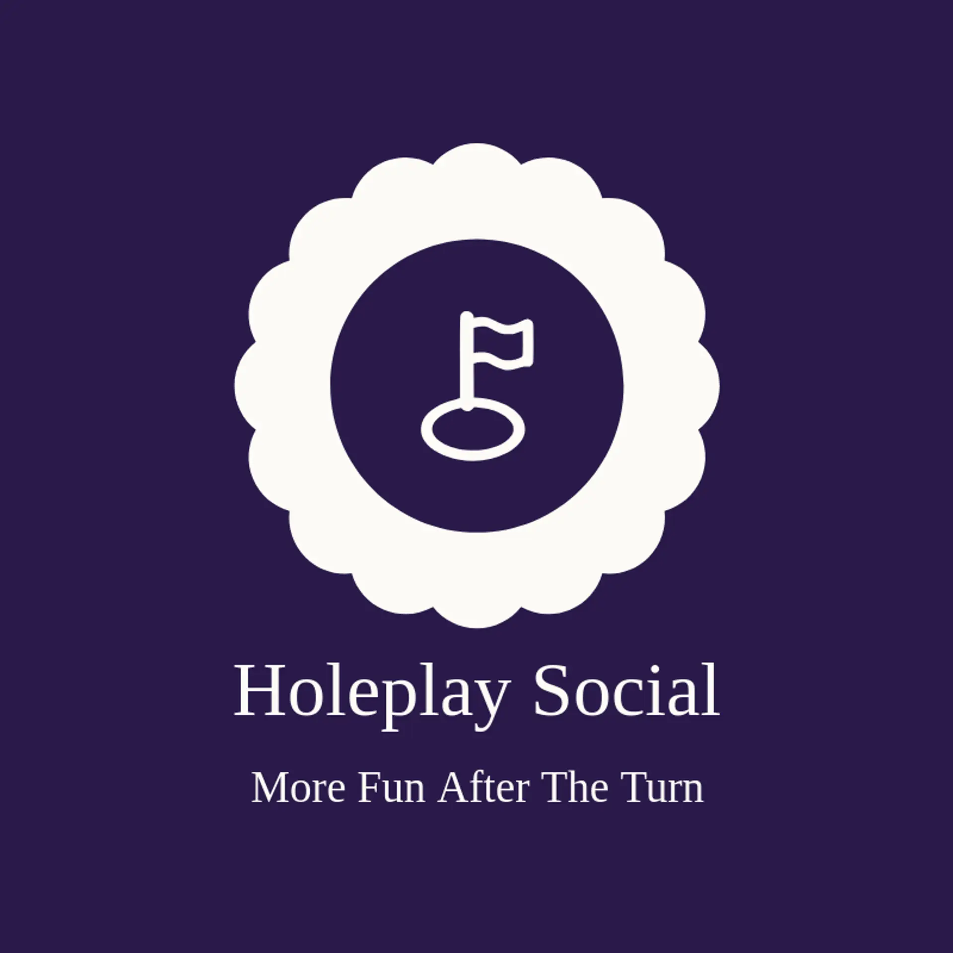 Holeplay Social logo for hole