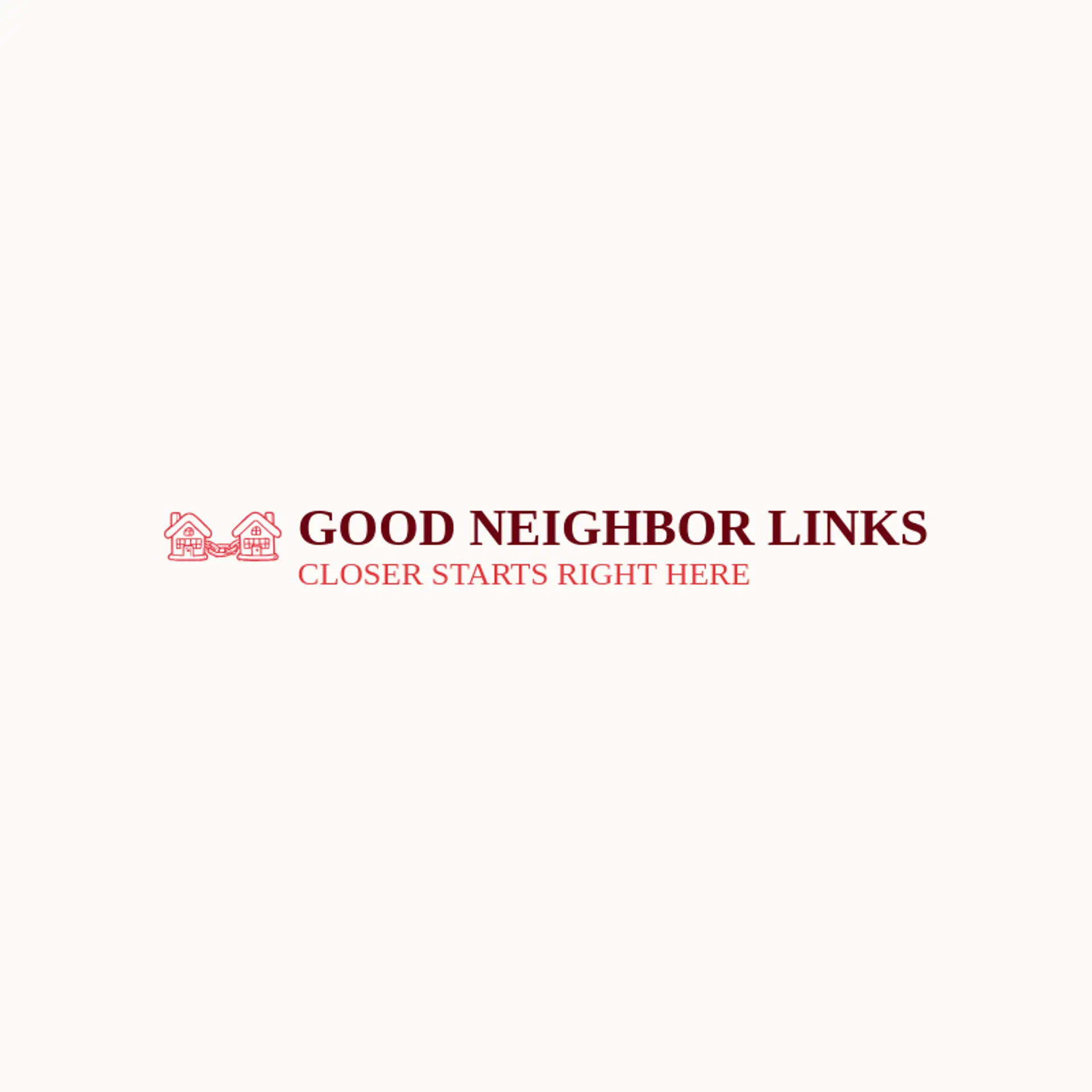 Good Neighbor Links logo for chain