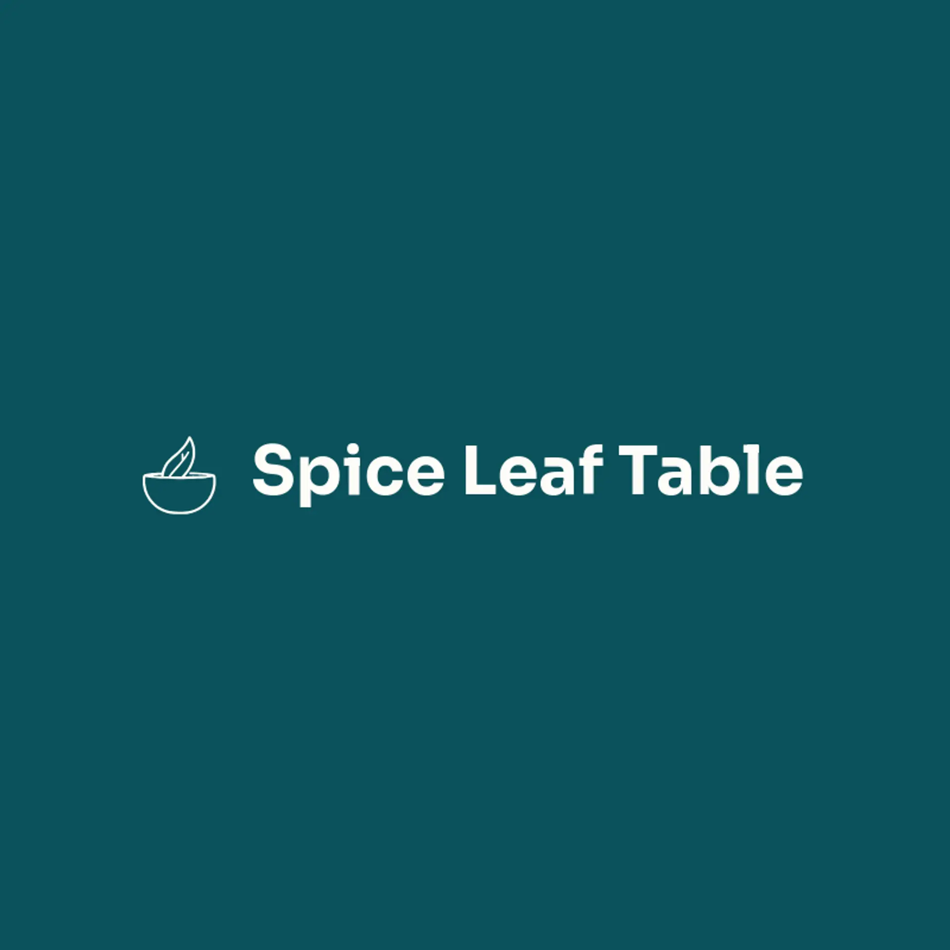 Spice Leaf Table logo for indian