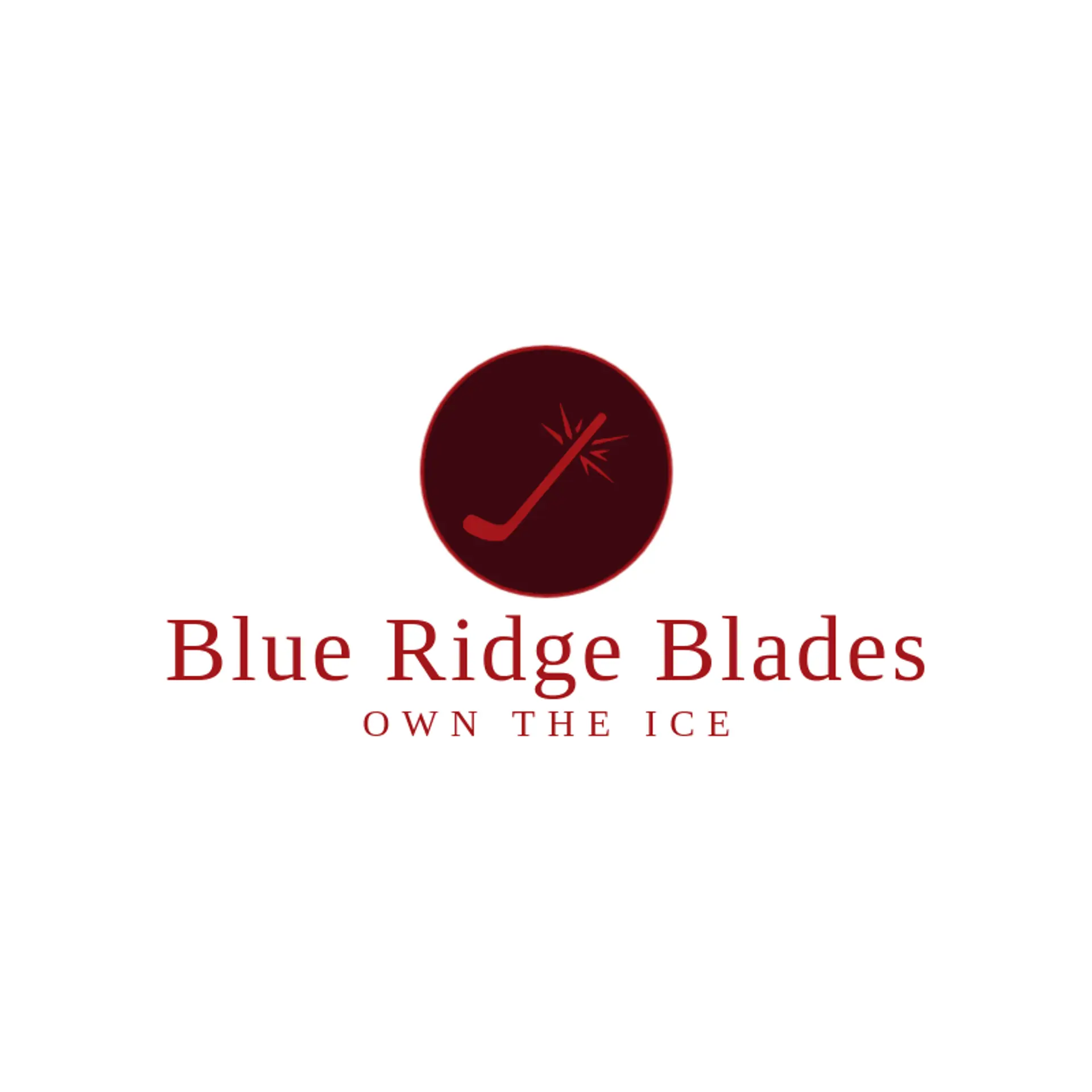 Blue Ridge Blades logo for hockey stick
