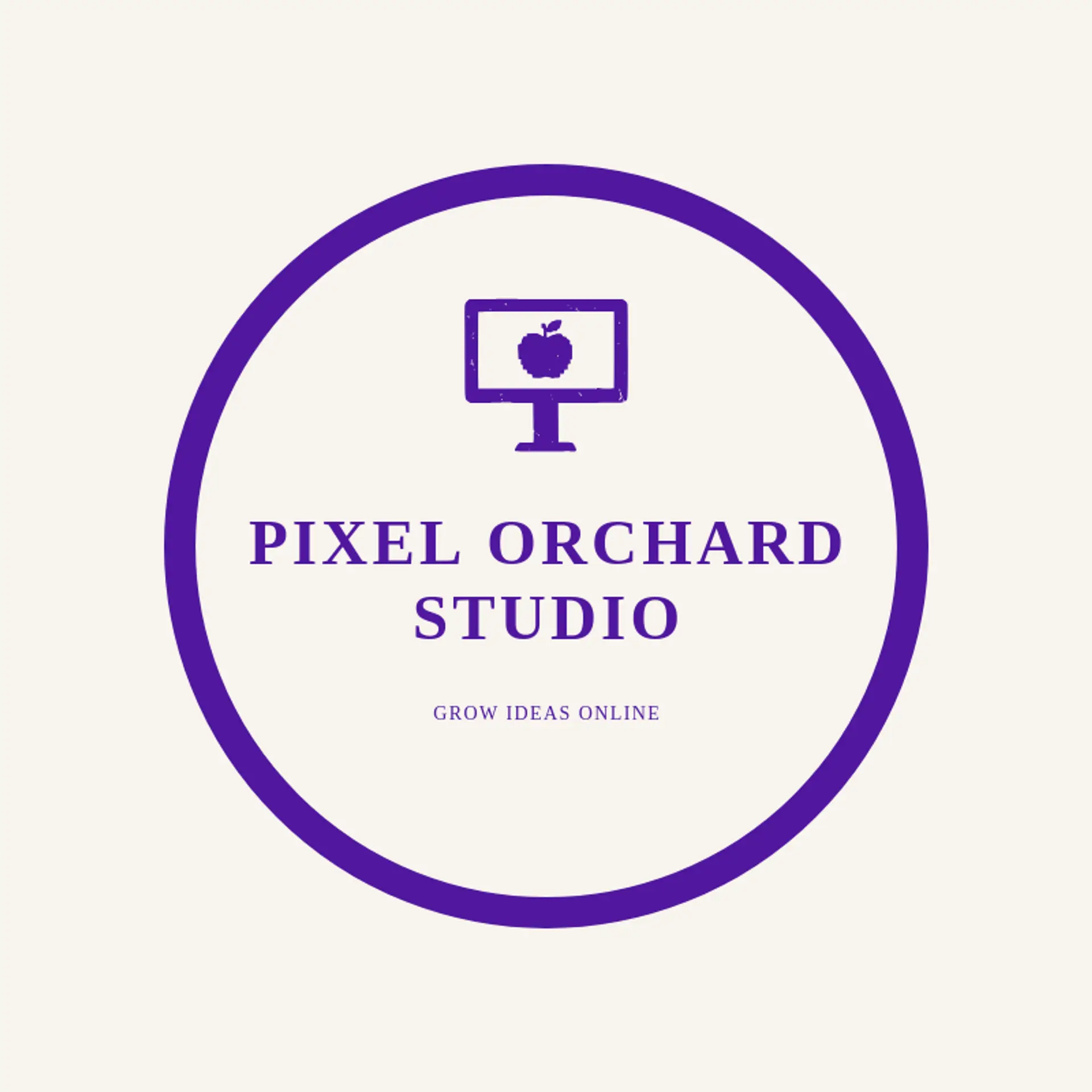 Pixel Orchard Studio logo for advertisement