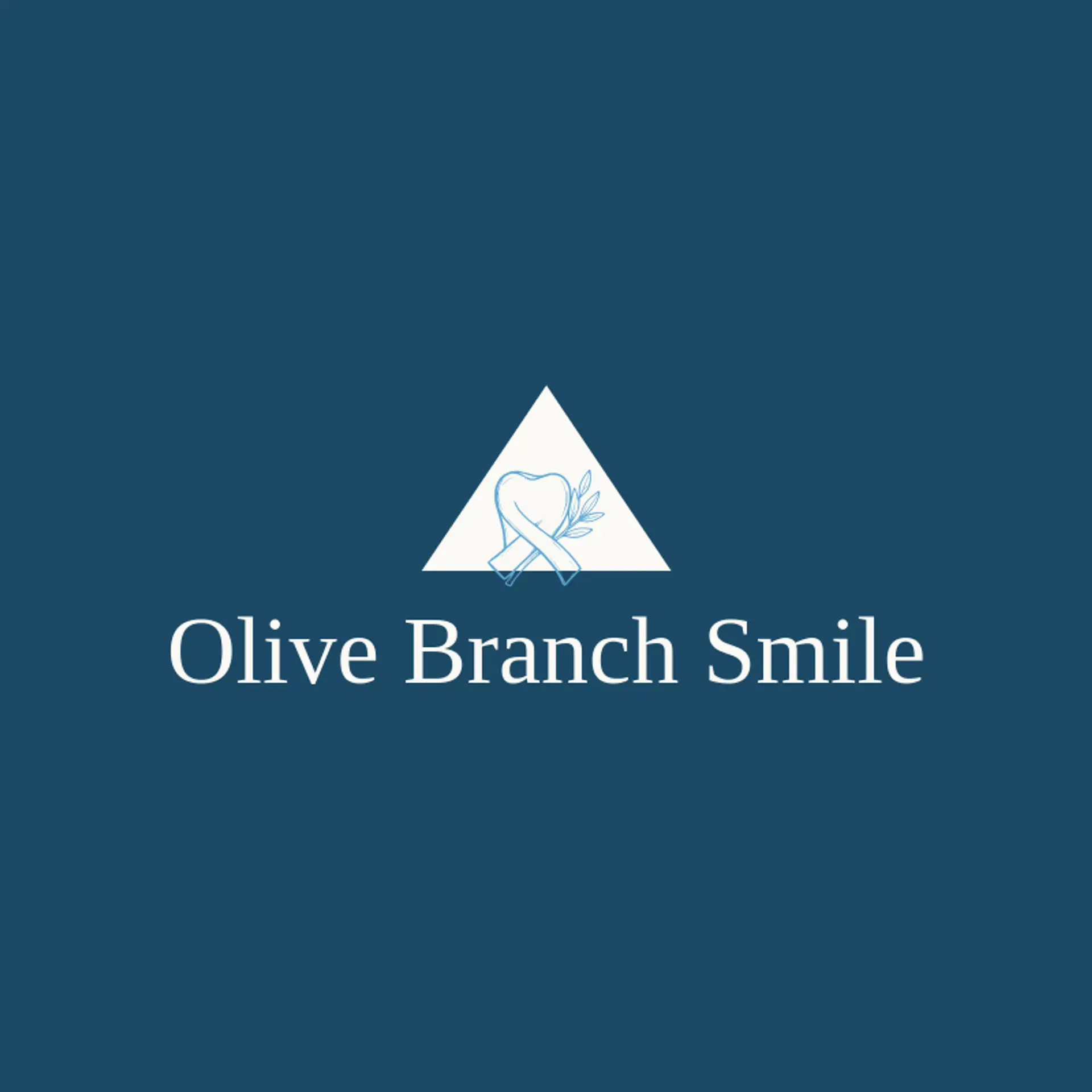 Olive Branch Smile logo for toothpaste