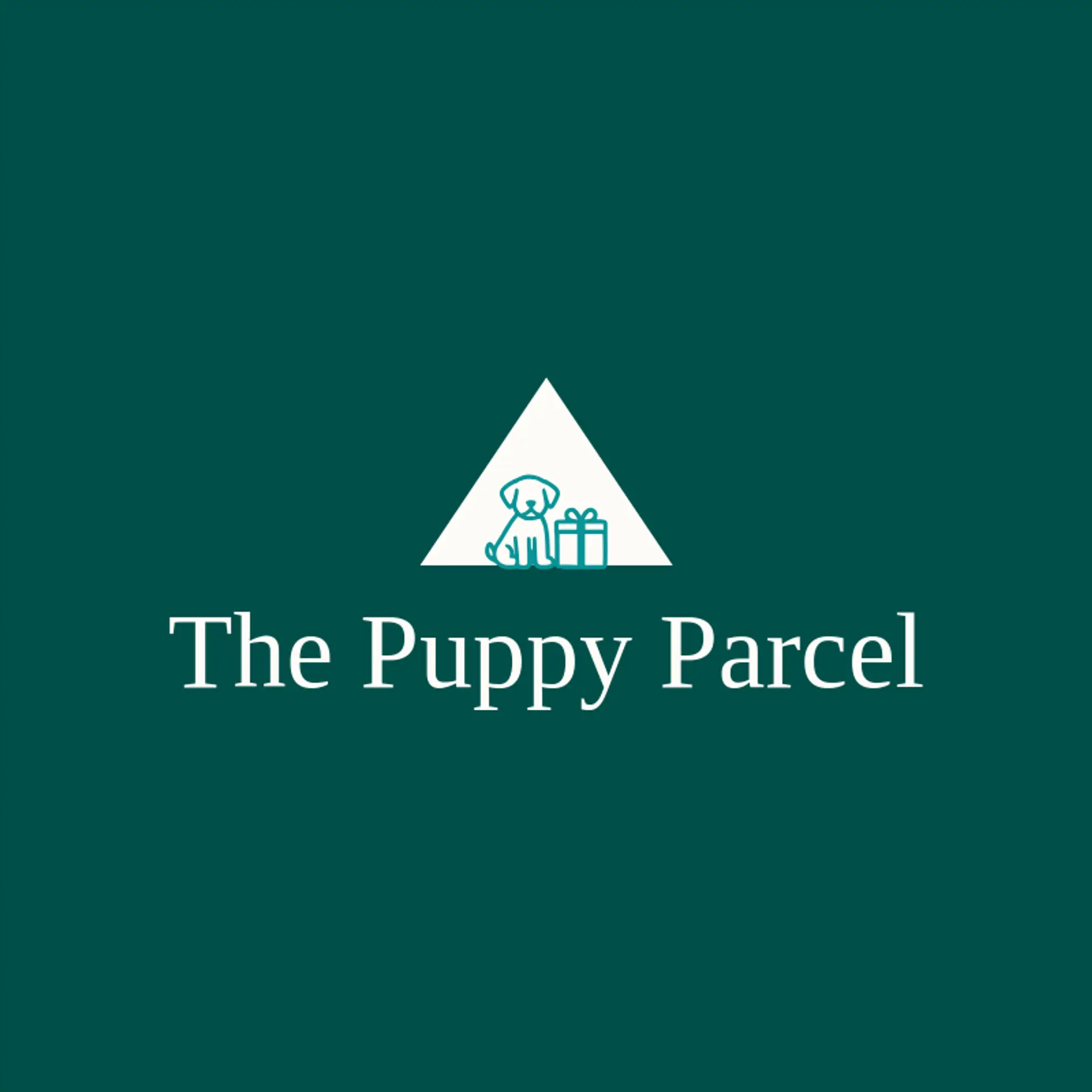 The Puppy Parcel logo for puppy